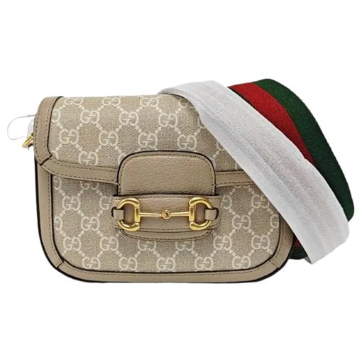 Handle Horsebit 1955 leather mini bag