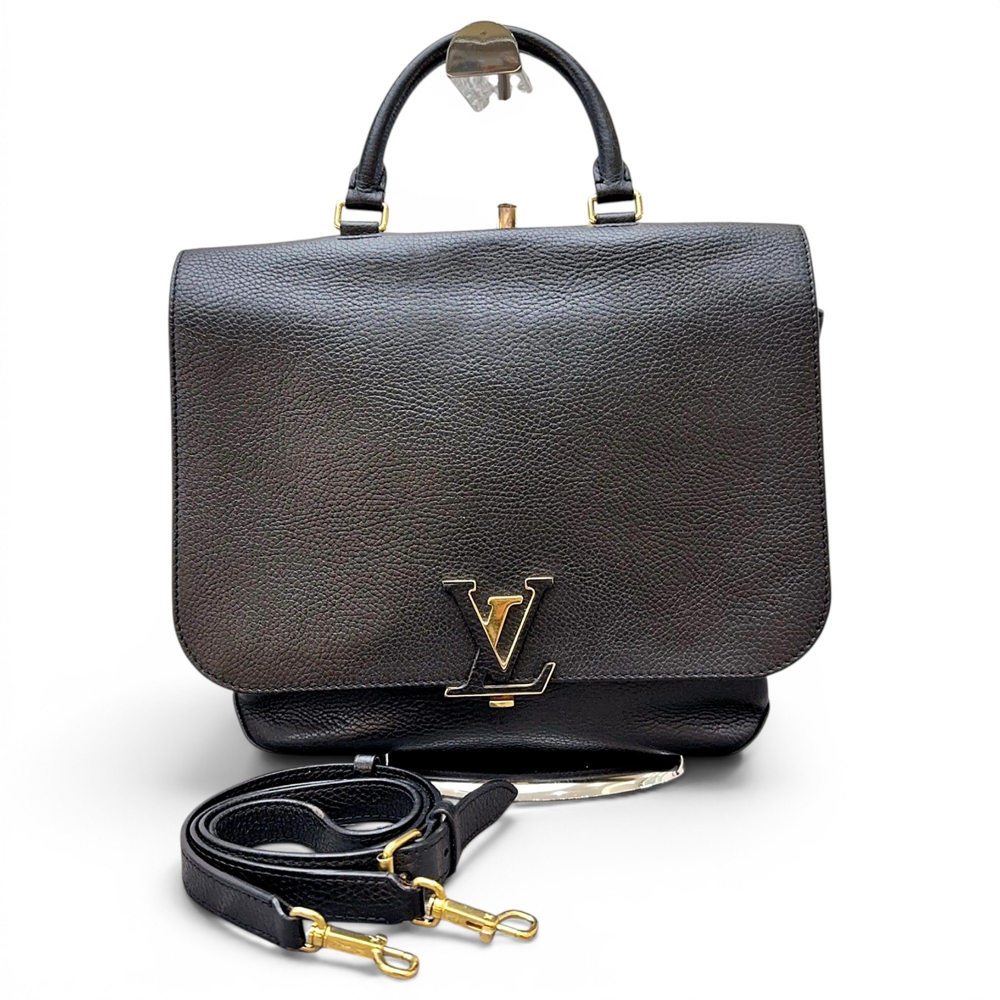 Volta leather crossbody bag