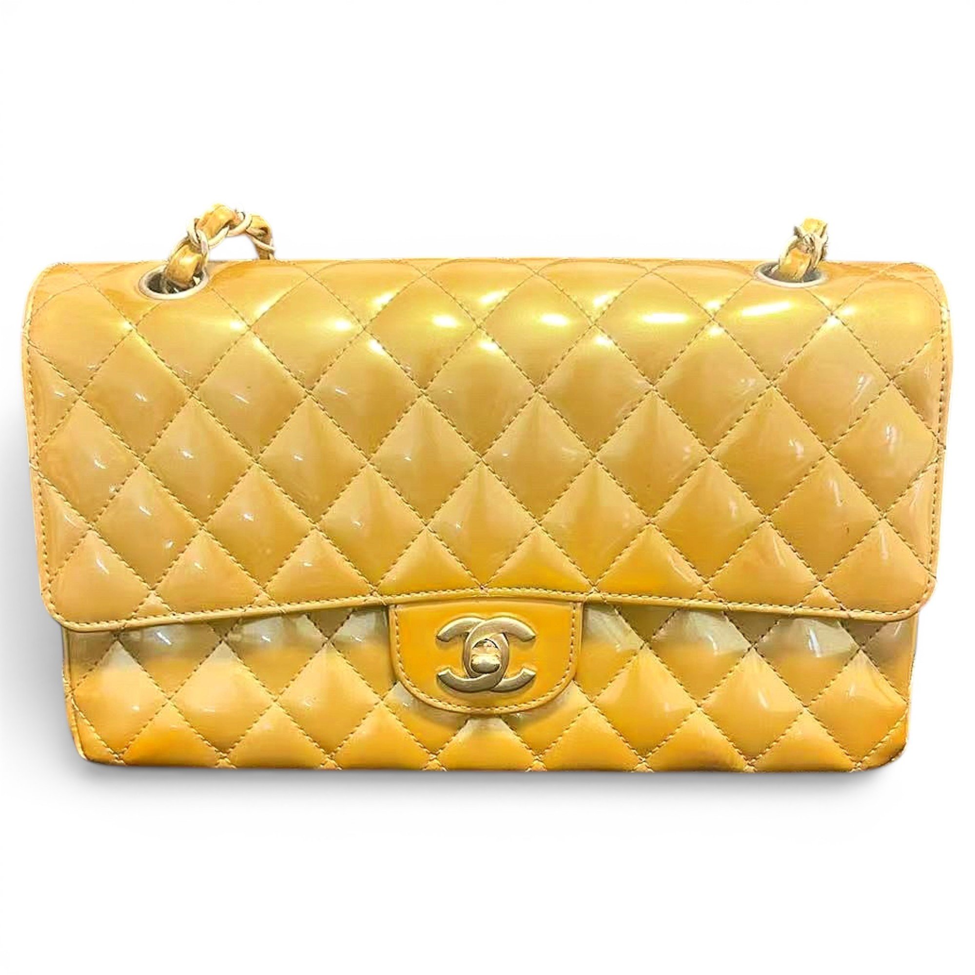 Timeless/Classique patent leather handbag