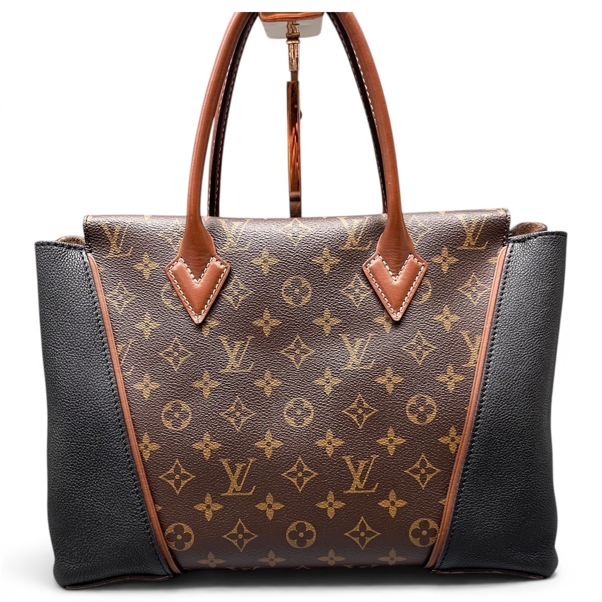 Tote W leather handbag