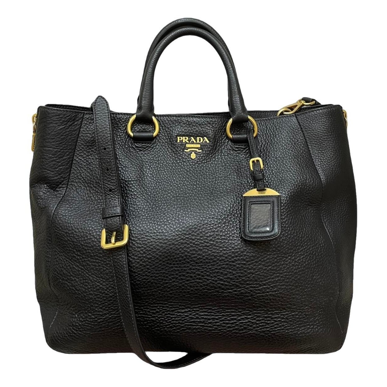 Leather tote