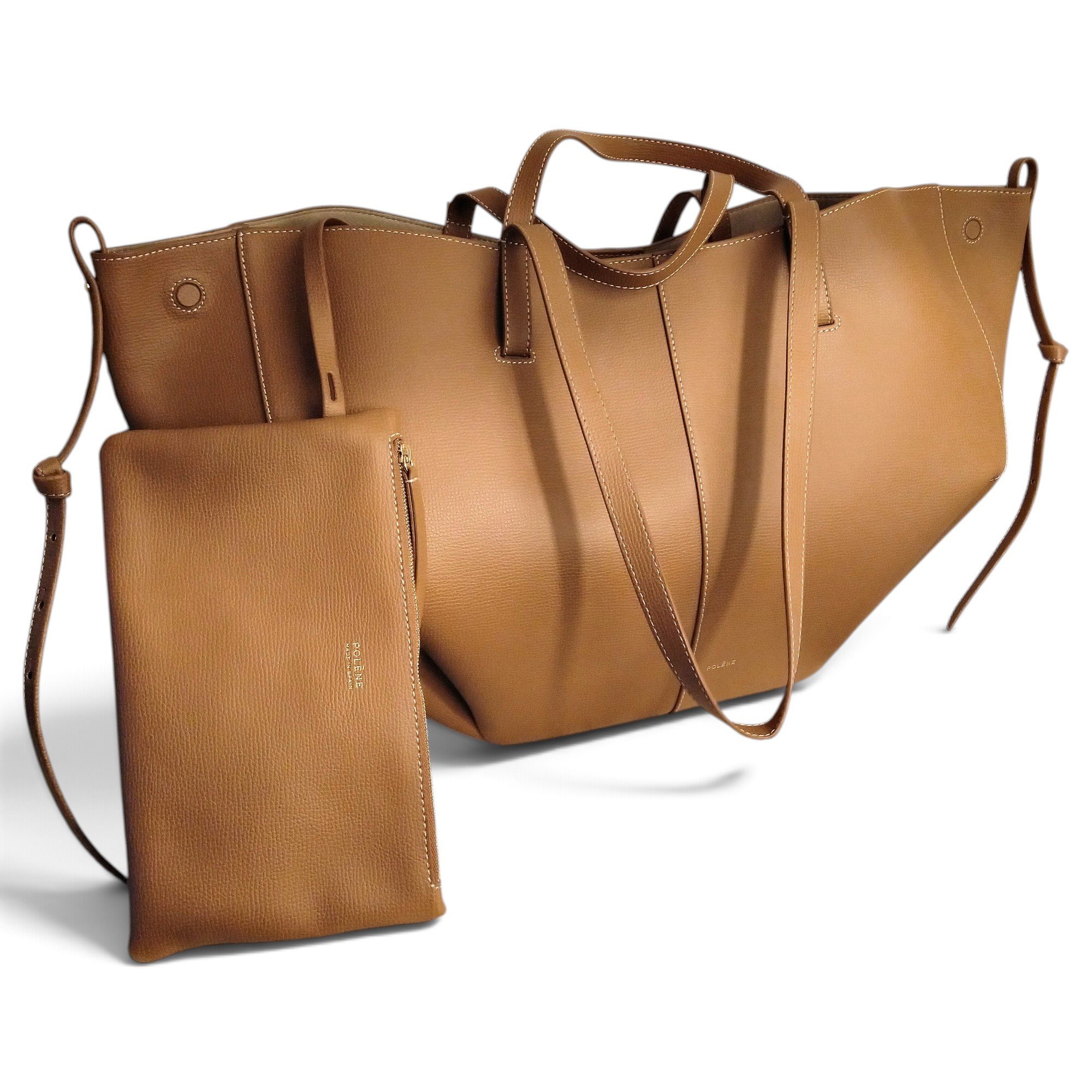 Polene Leather tote
