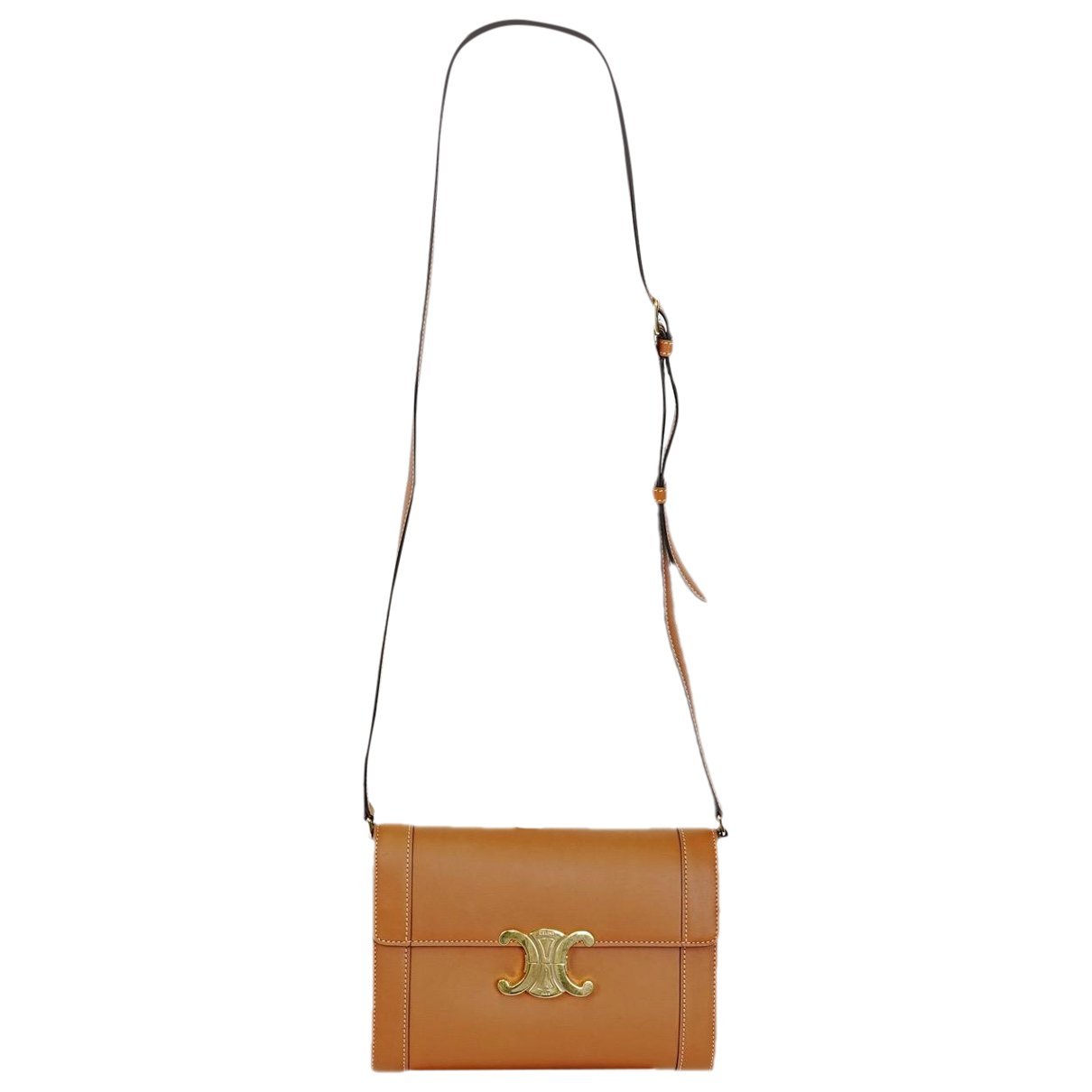 Triomphe leather handbag