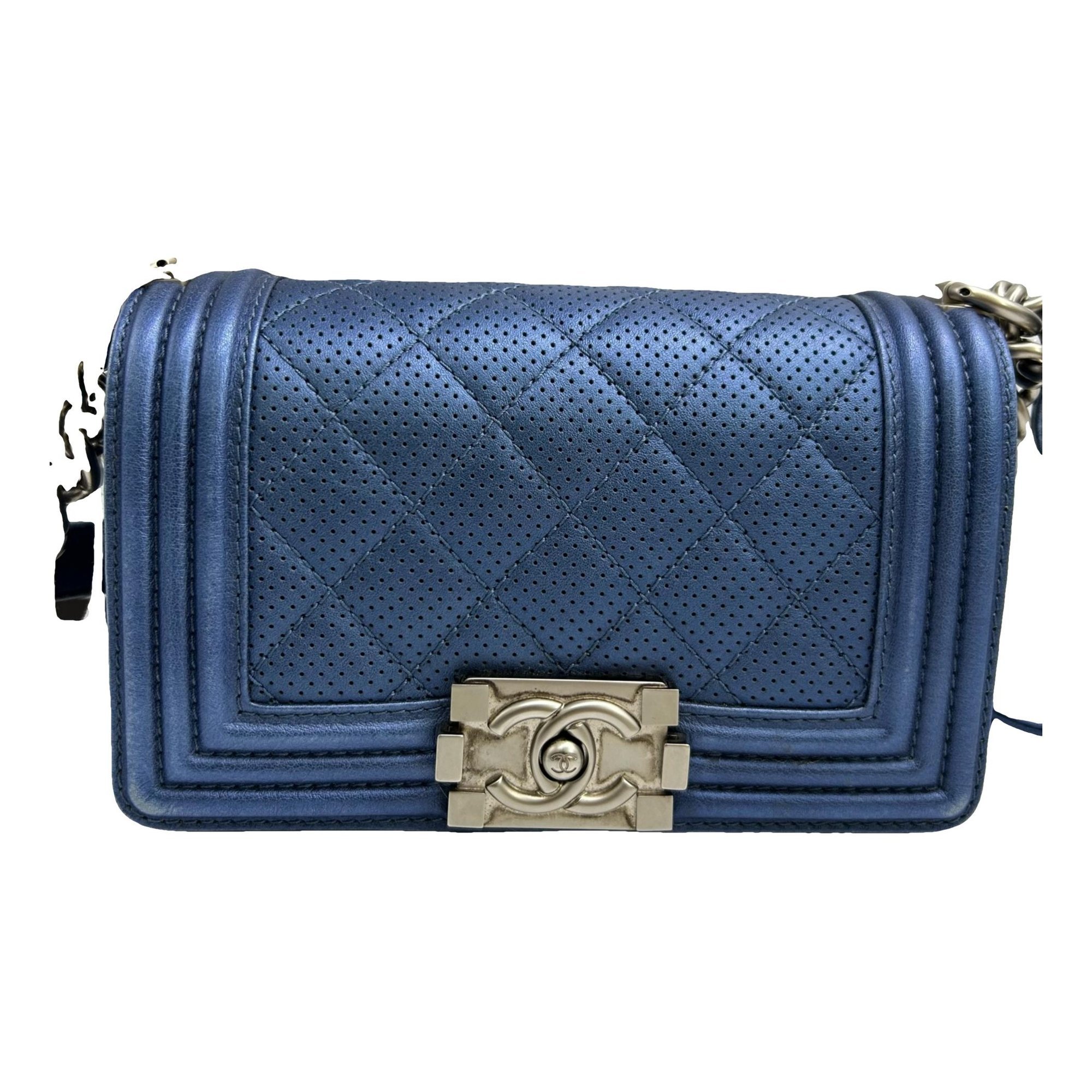 Boy leather crossbody bag