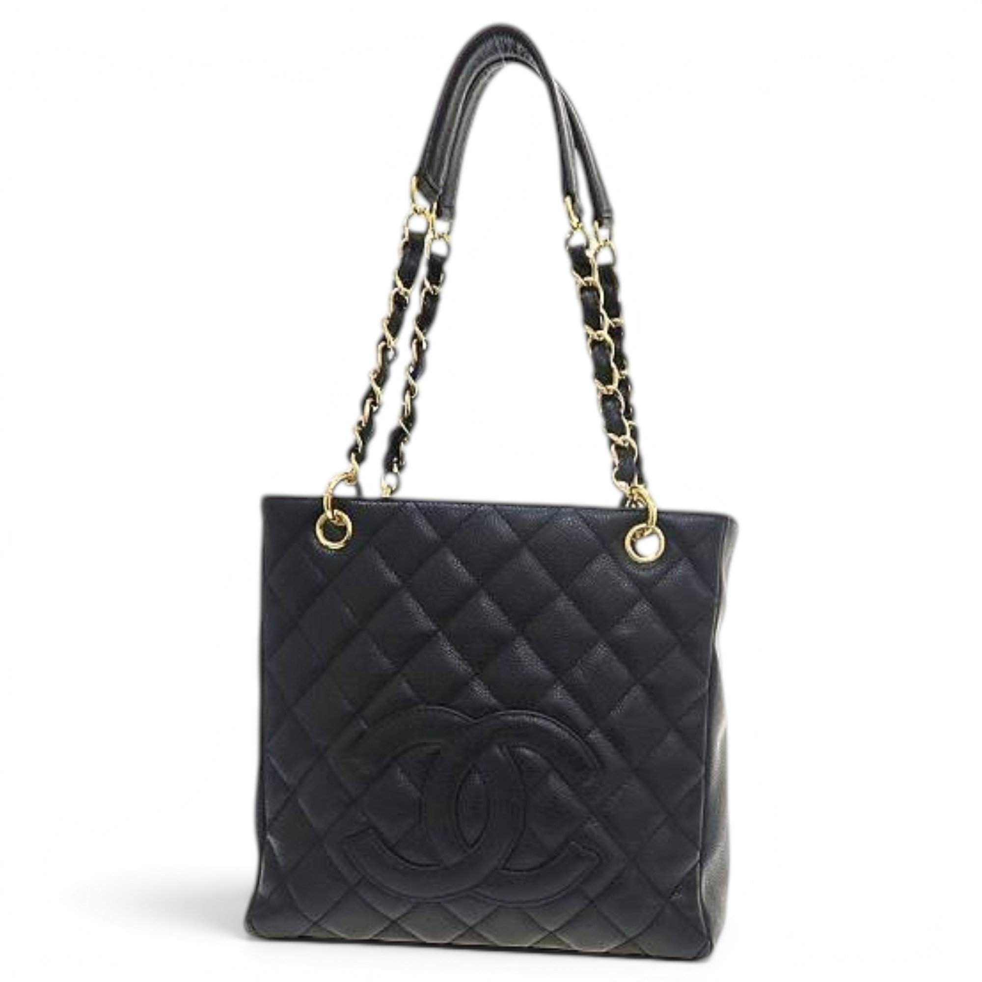 Petite Shopping Tote leather tote