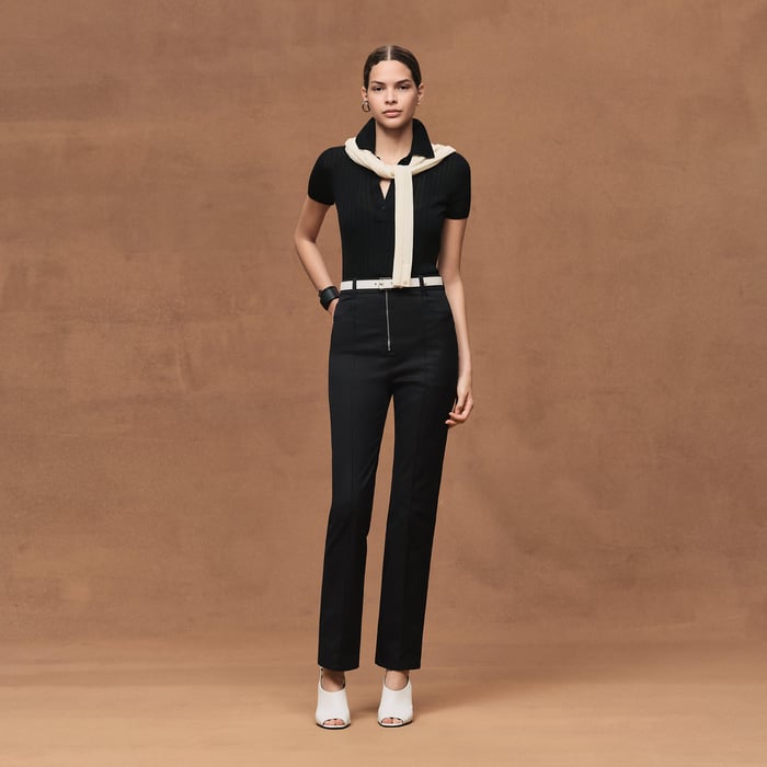 Noir Straight Leg Pants