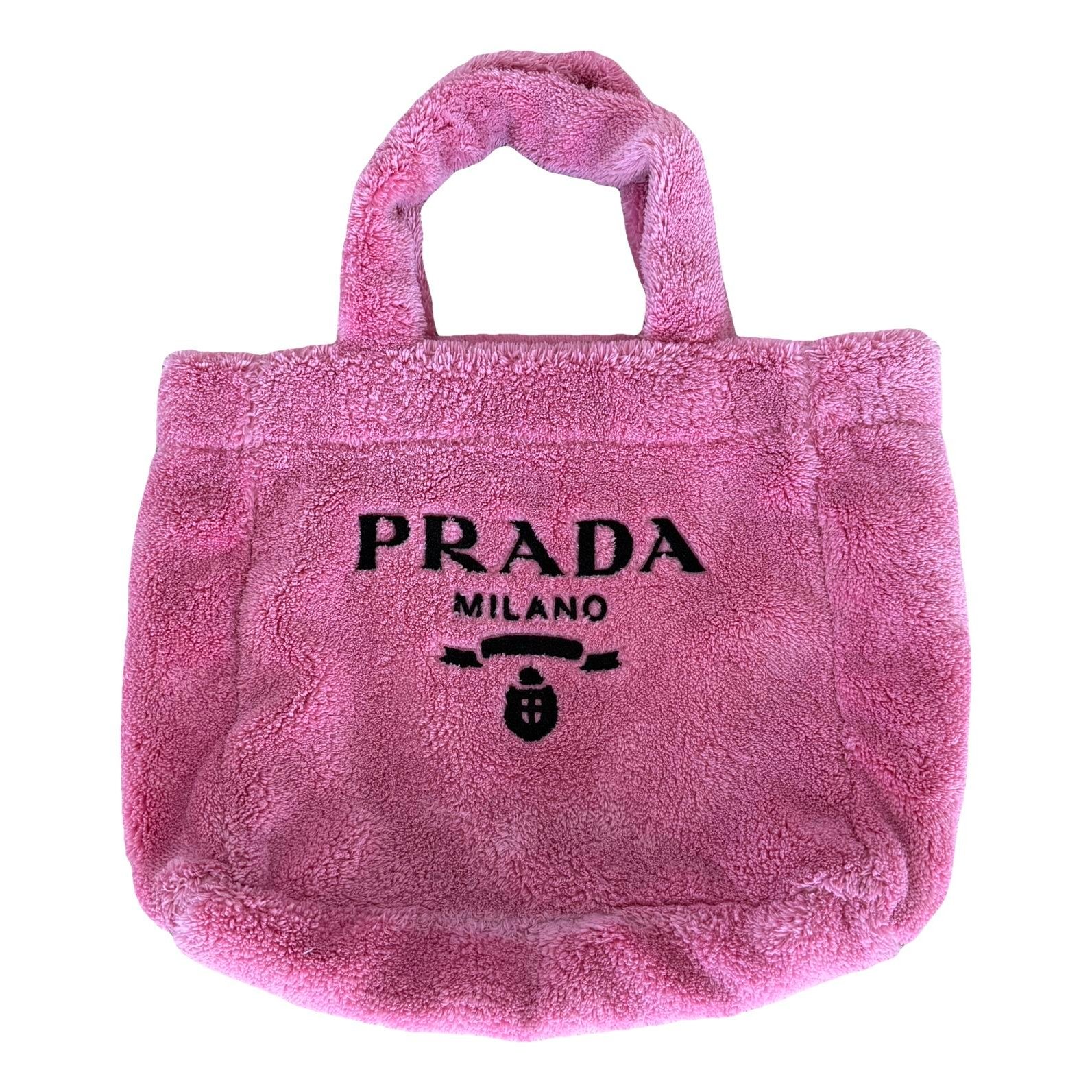 Faux fur tote