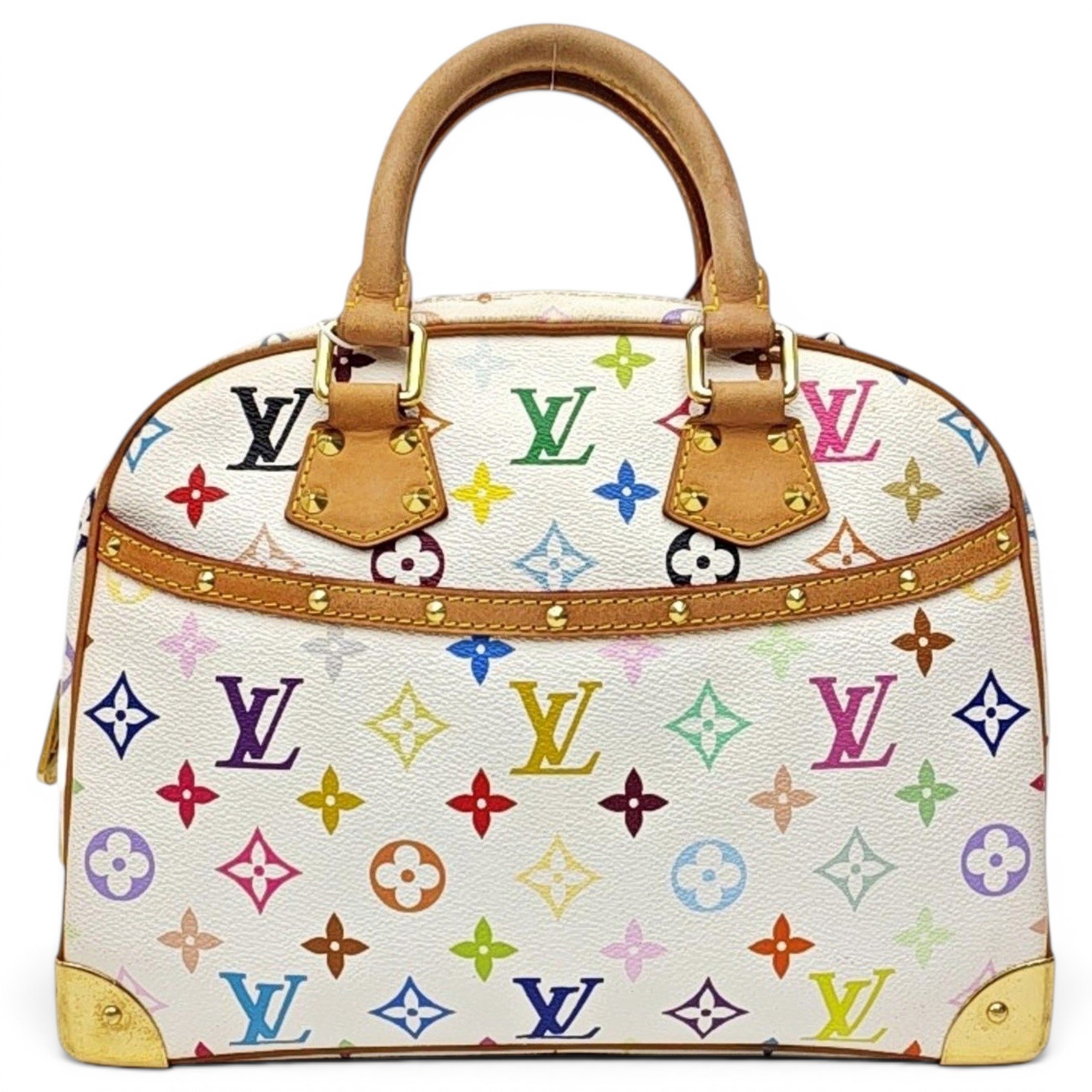 Deauville leather handbag