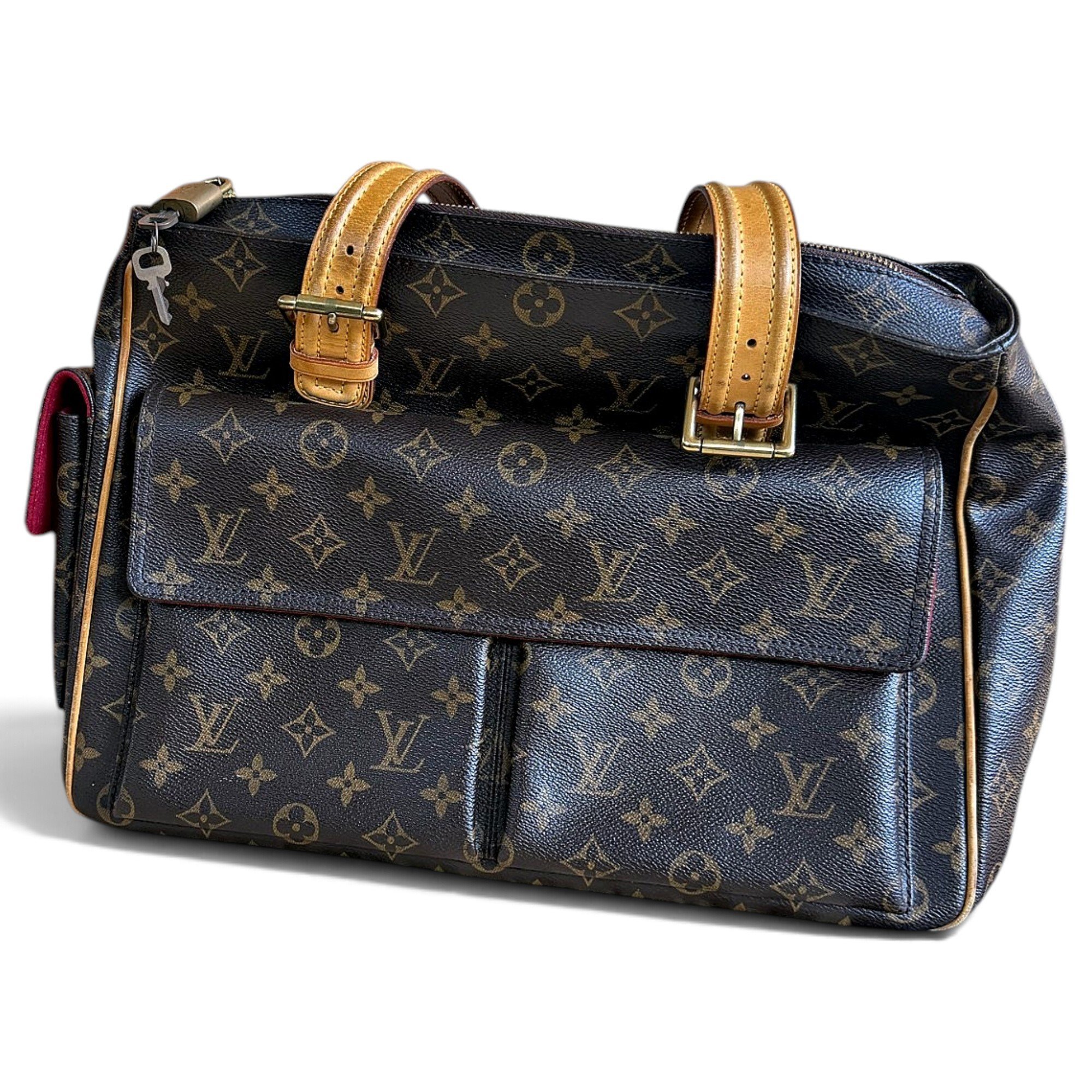 Multipli Cité leather handbag