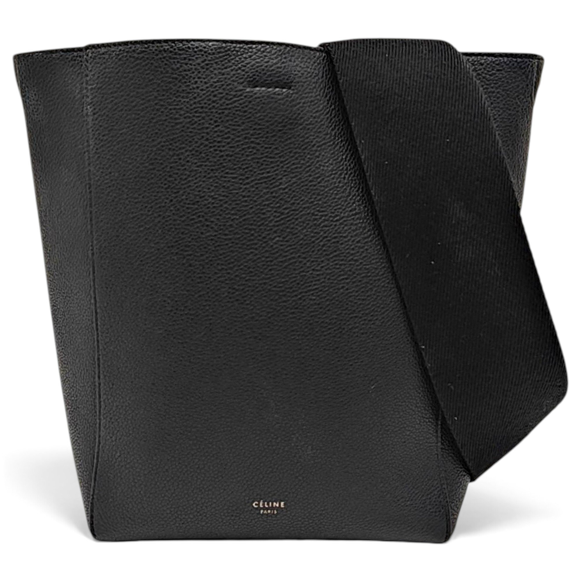 Seau Sangle leather handbag