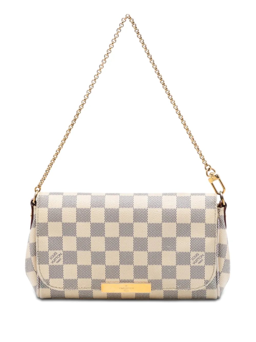 2015 Damier Azur Favorite PM satchel