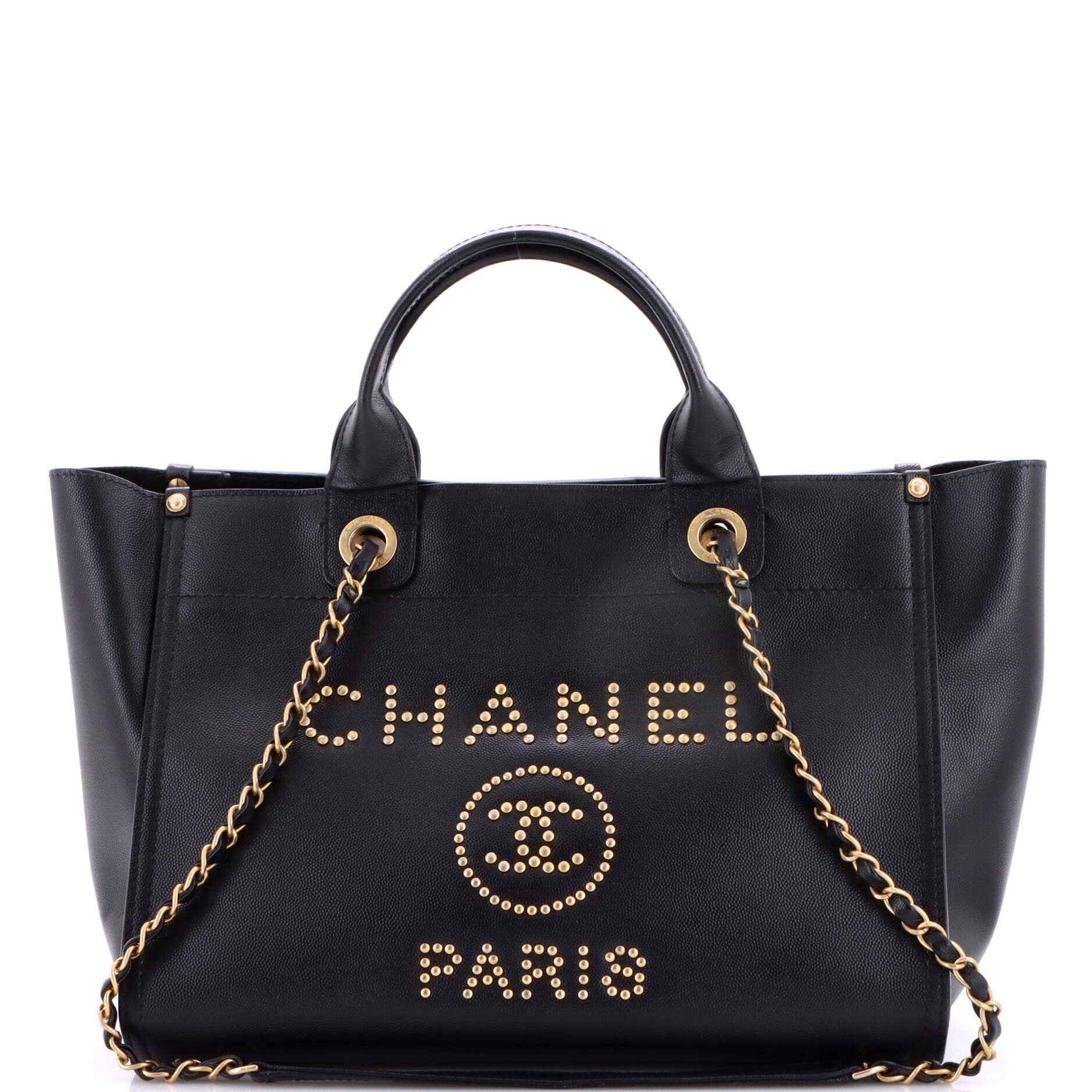 Leather tote