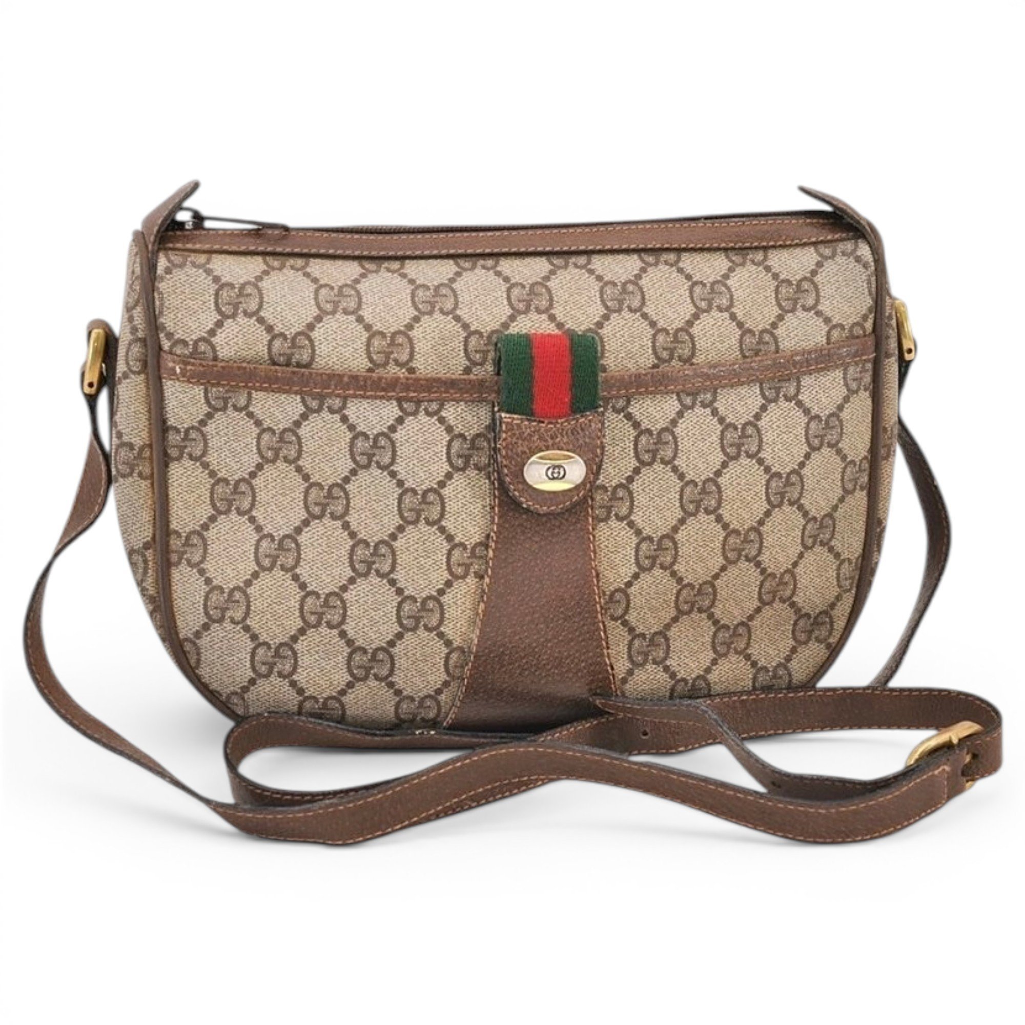 Leather crossbody bag