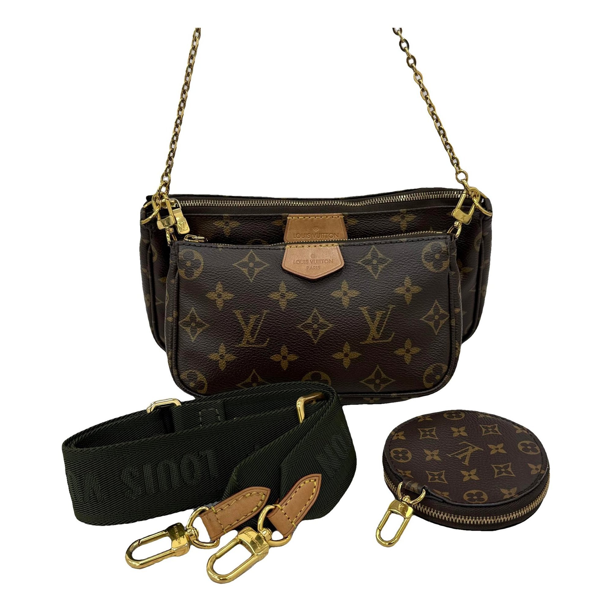 Multi Pochette Accessoires leather handbag