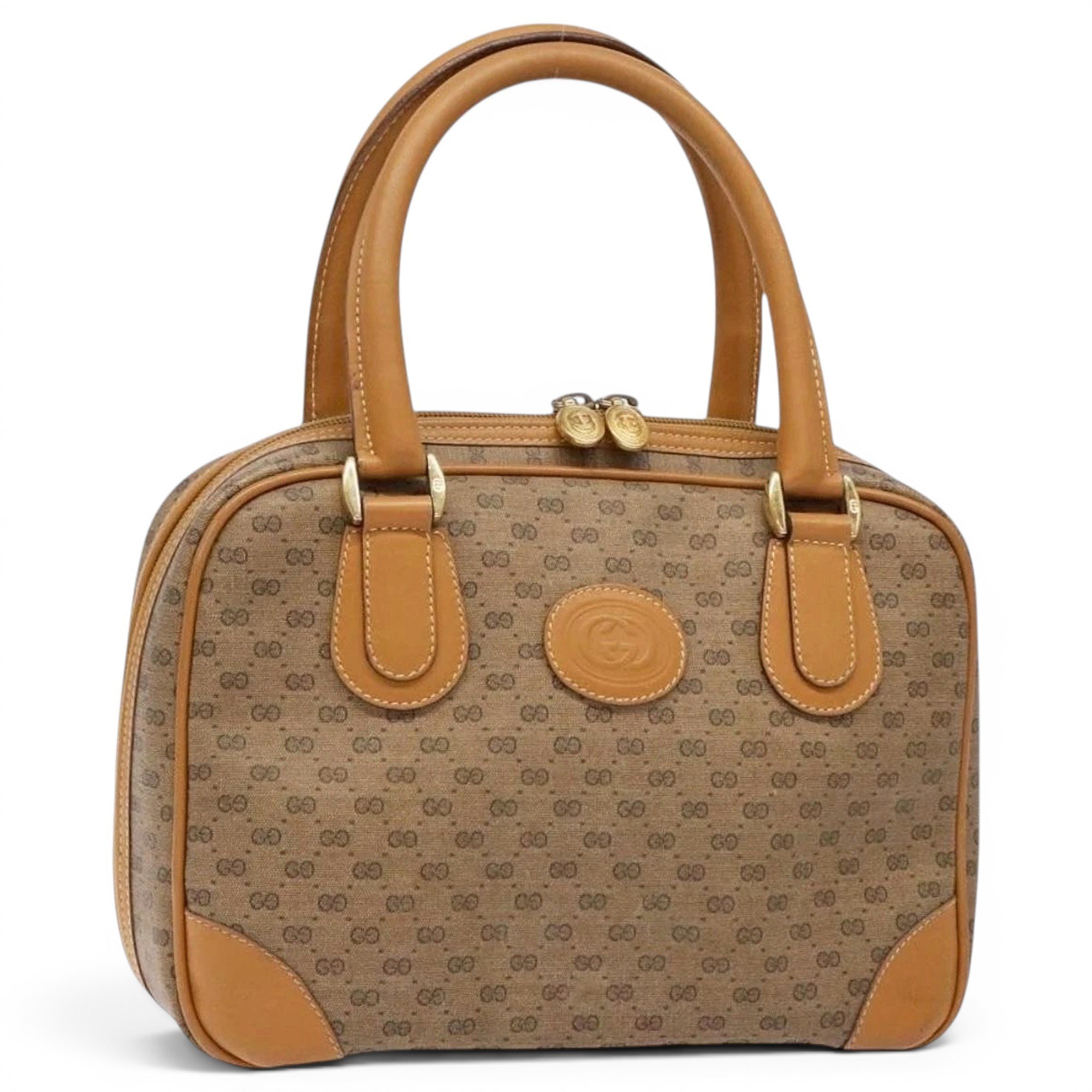 Leather handbag