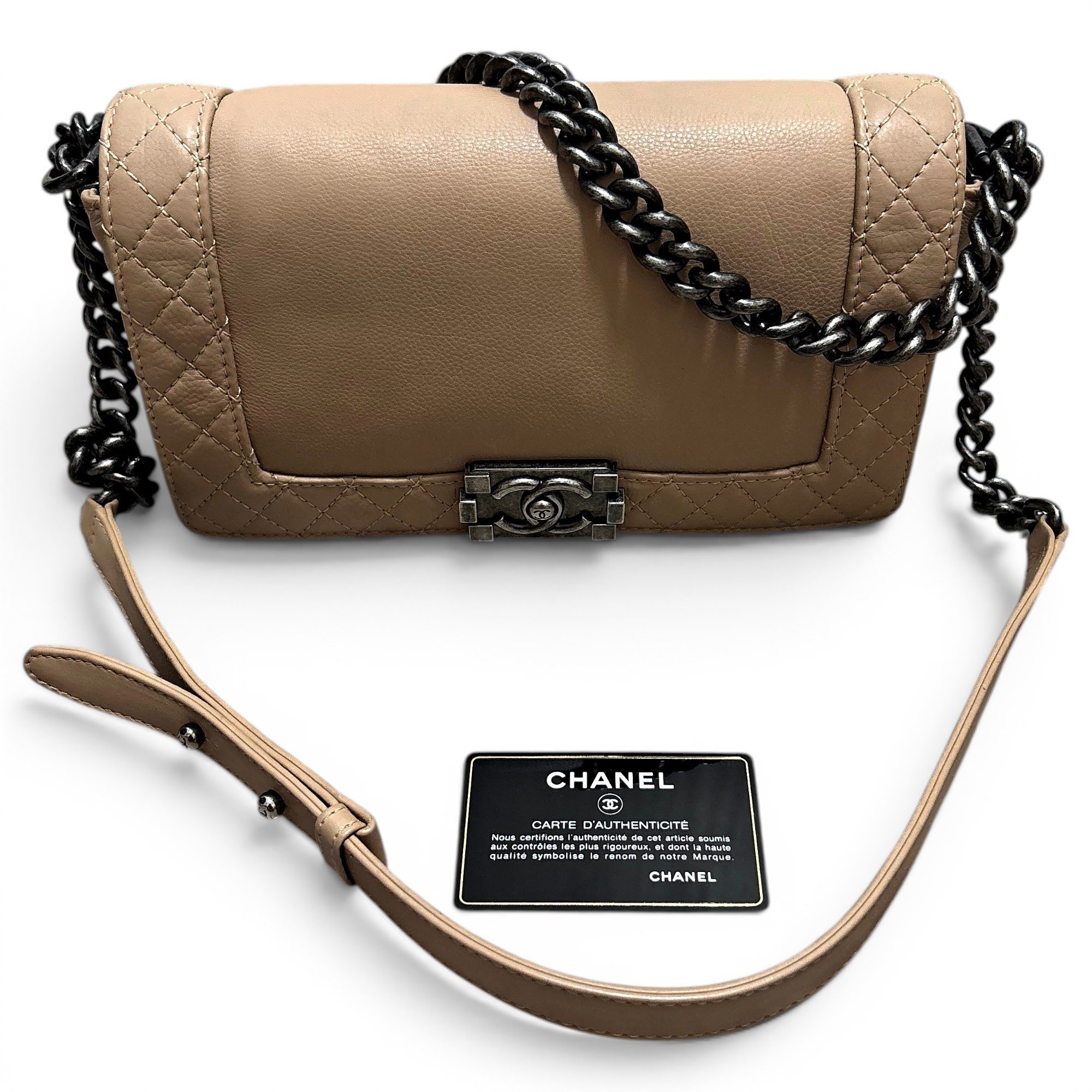 Boy leather handbag