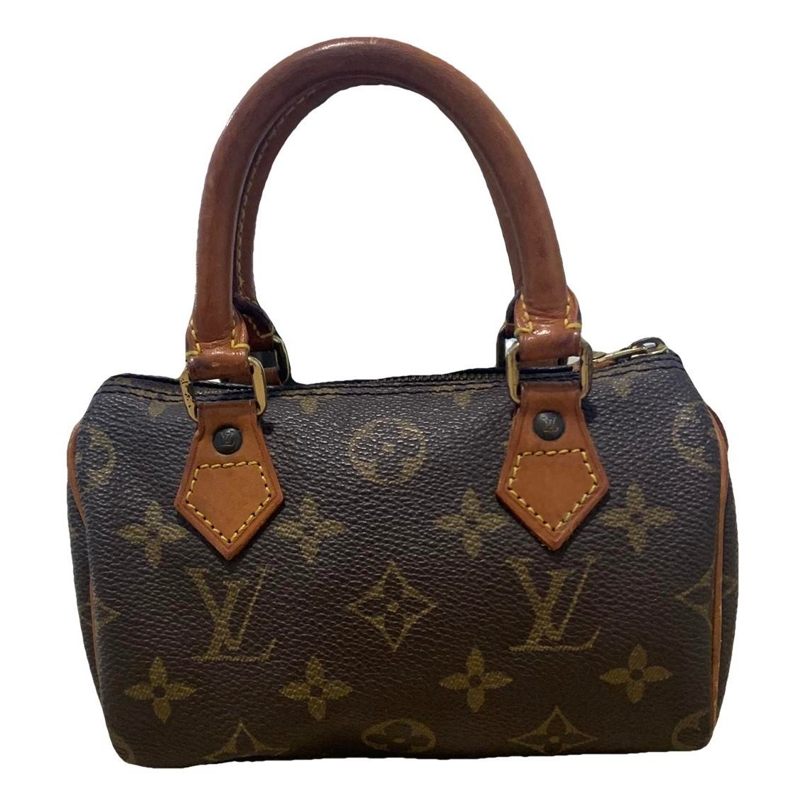 Nano Speedy / Mini HL leather handbag