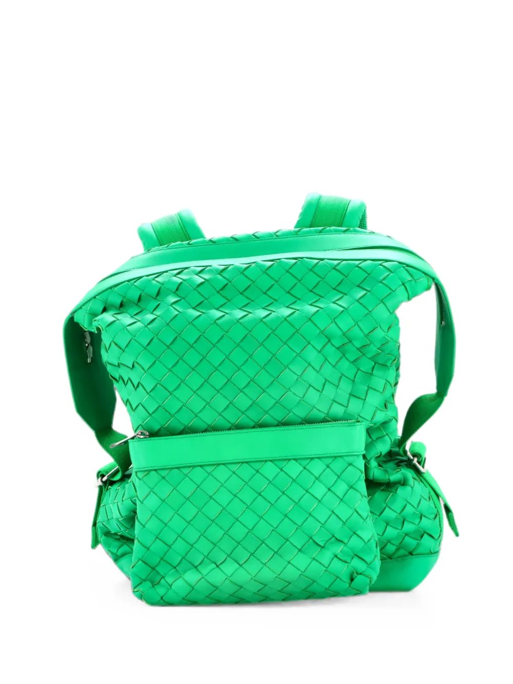 Bottega Veneta Front Pocket Intrecciato Nappa Large backpack