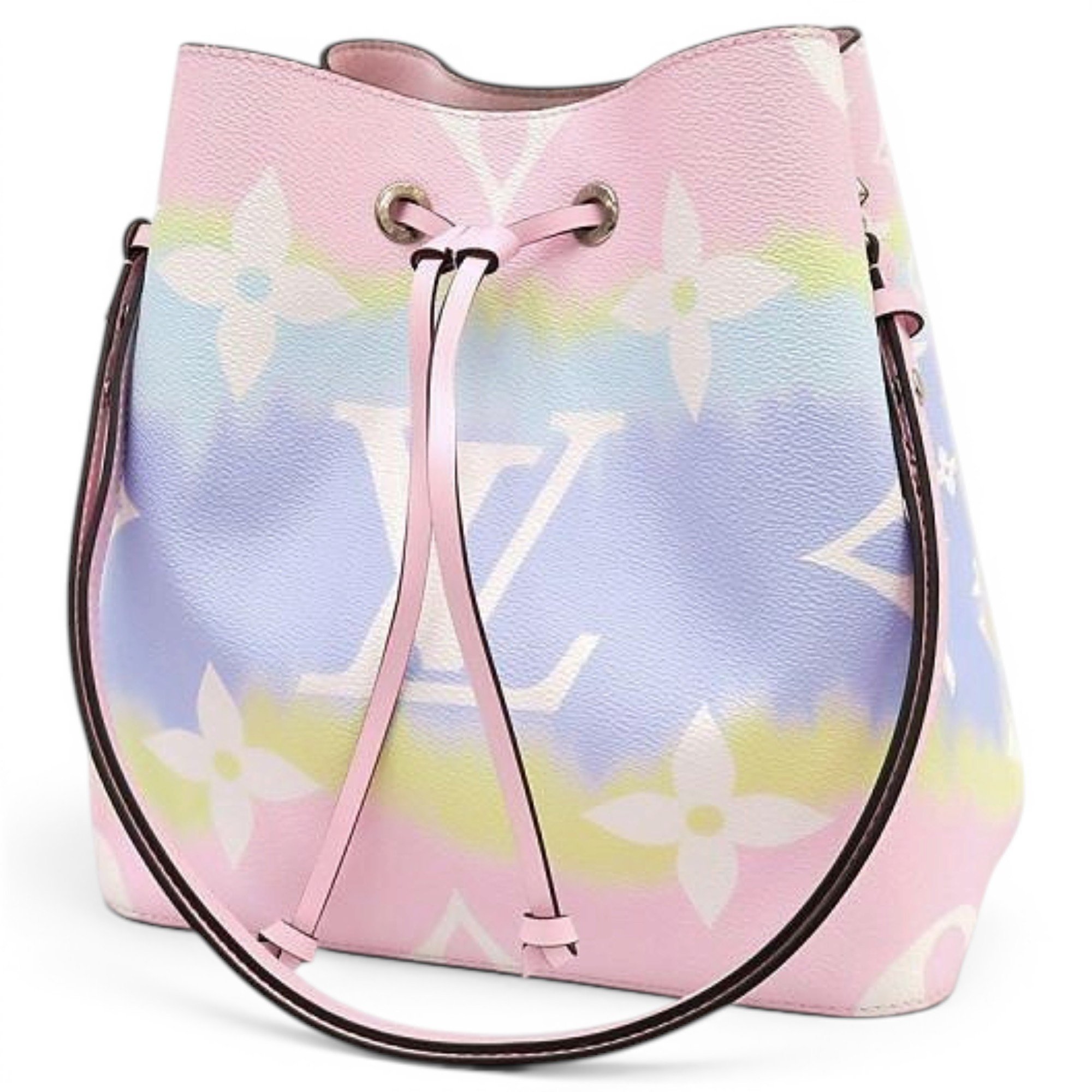Bucket leather bag