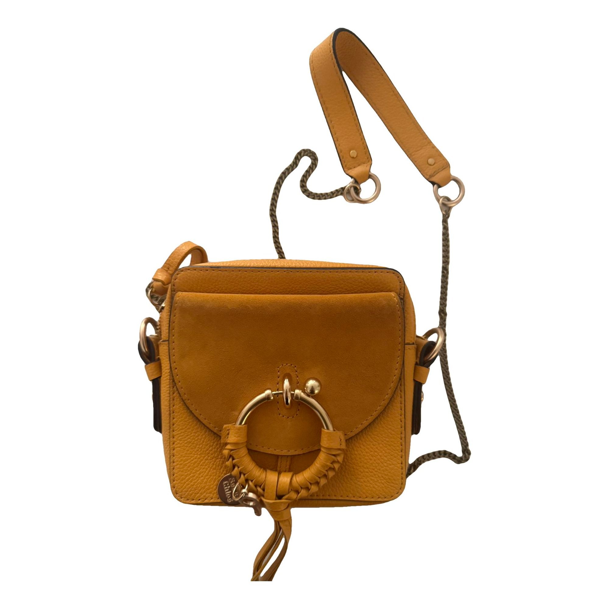 Leather crossbody bag