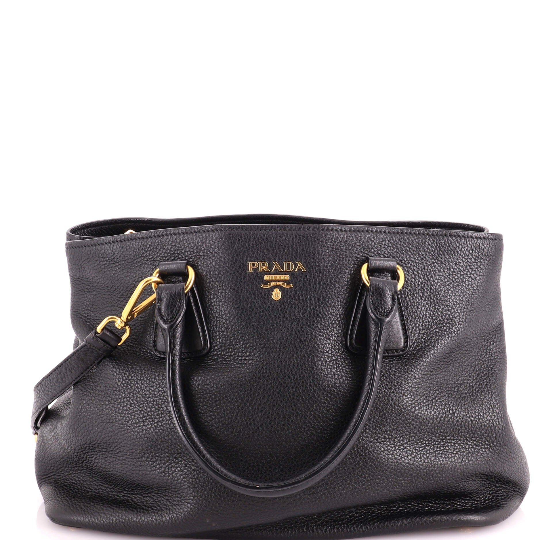 Convertible Shopper Tote Vitello Daino Large