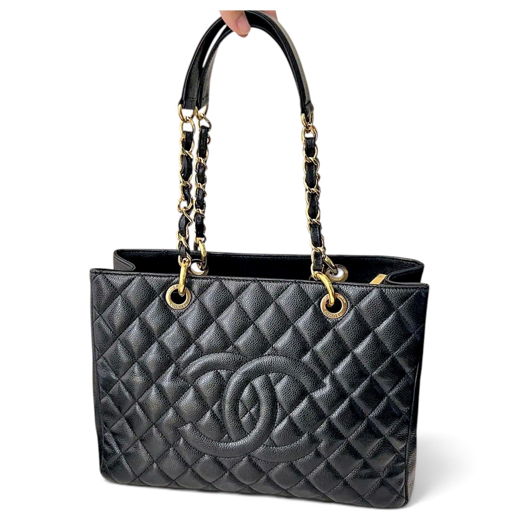 Grand shopping leather handbag