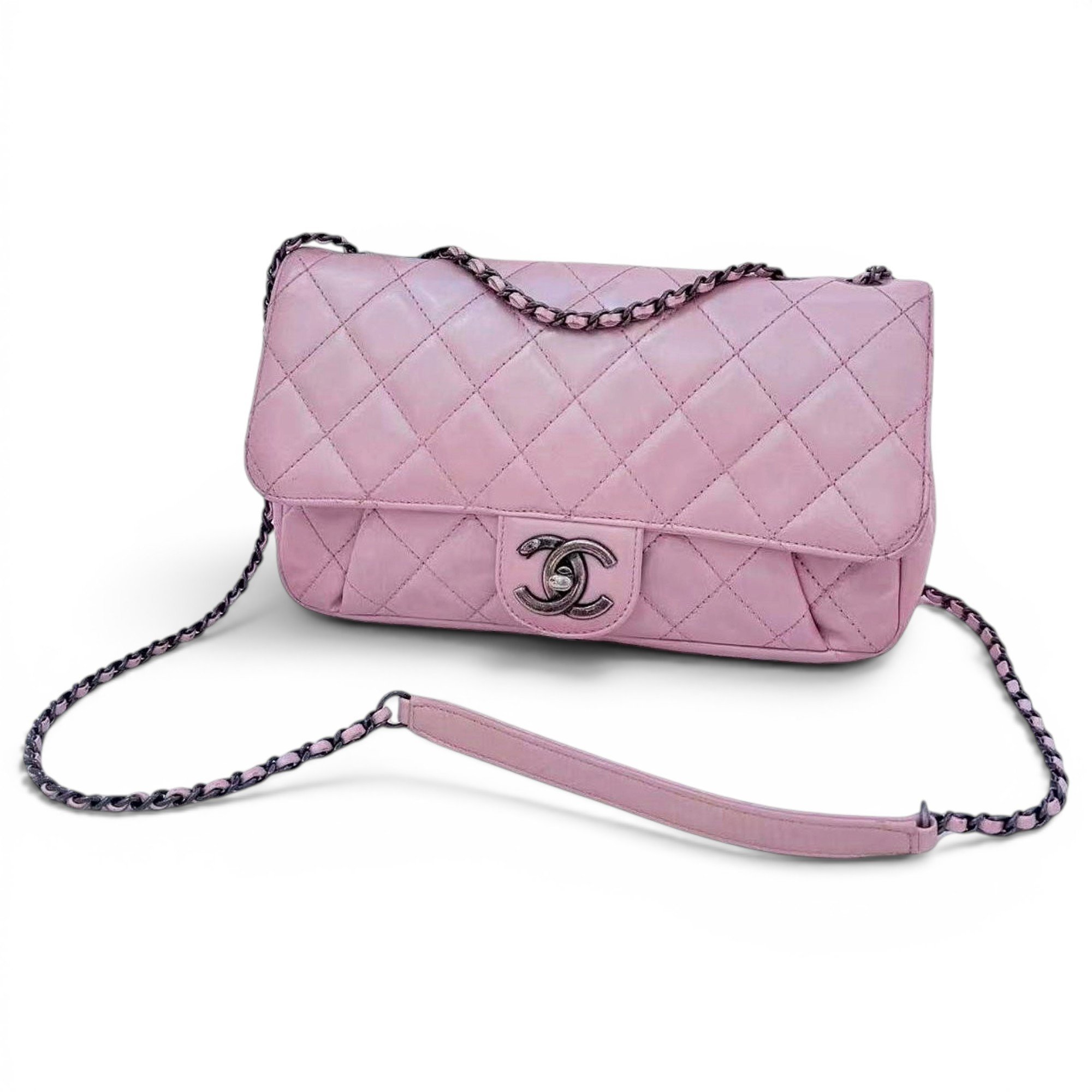 2.55 Phone leather handbag