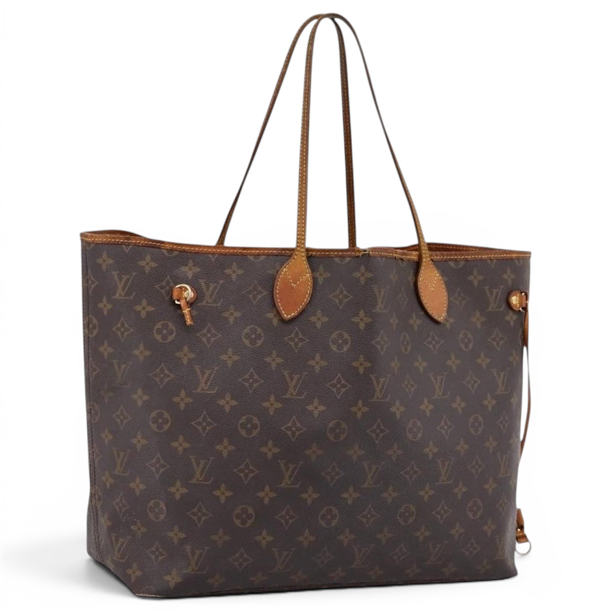 Louis Vuitton Neverfull leather tote