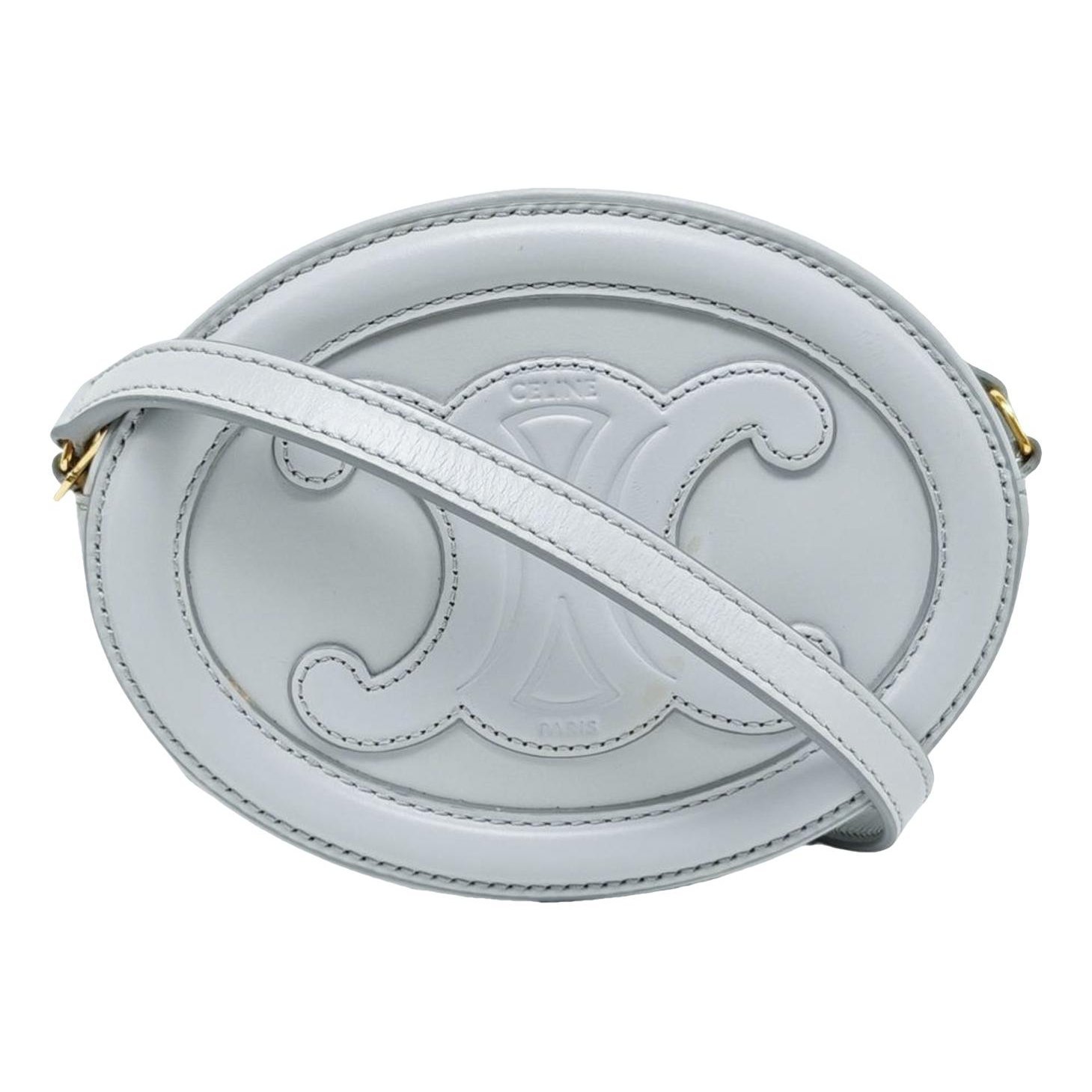 Triomphe leather handbag