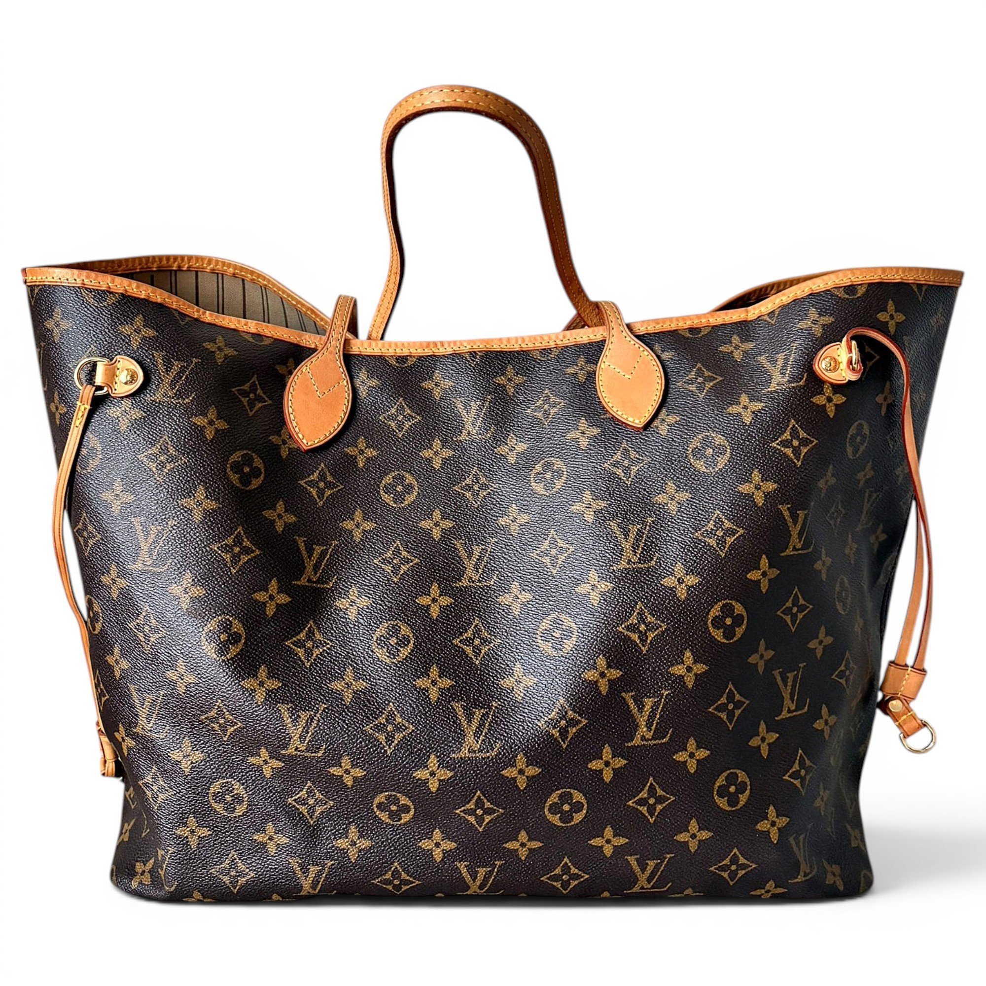 Neverfull leather tote