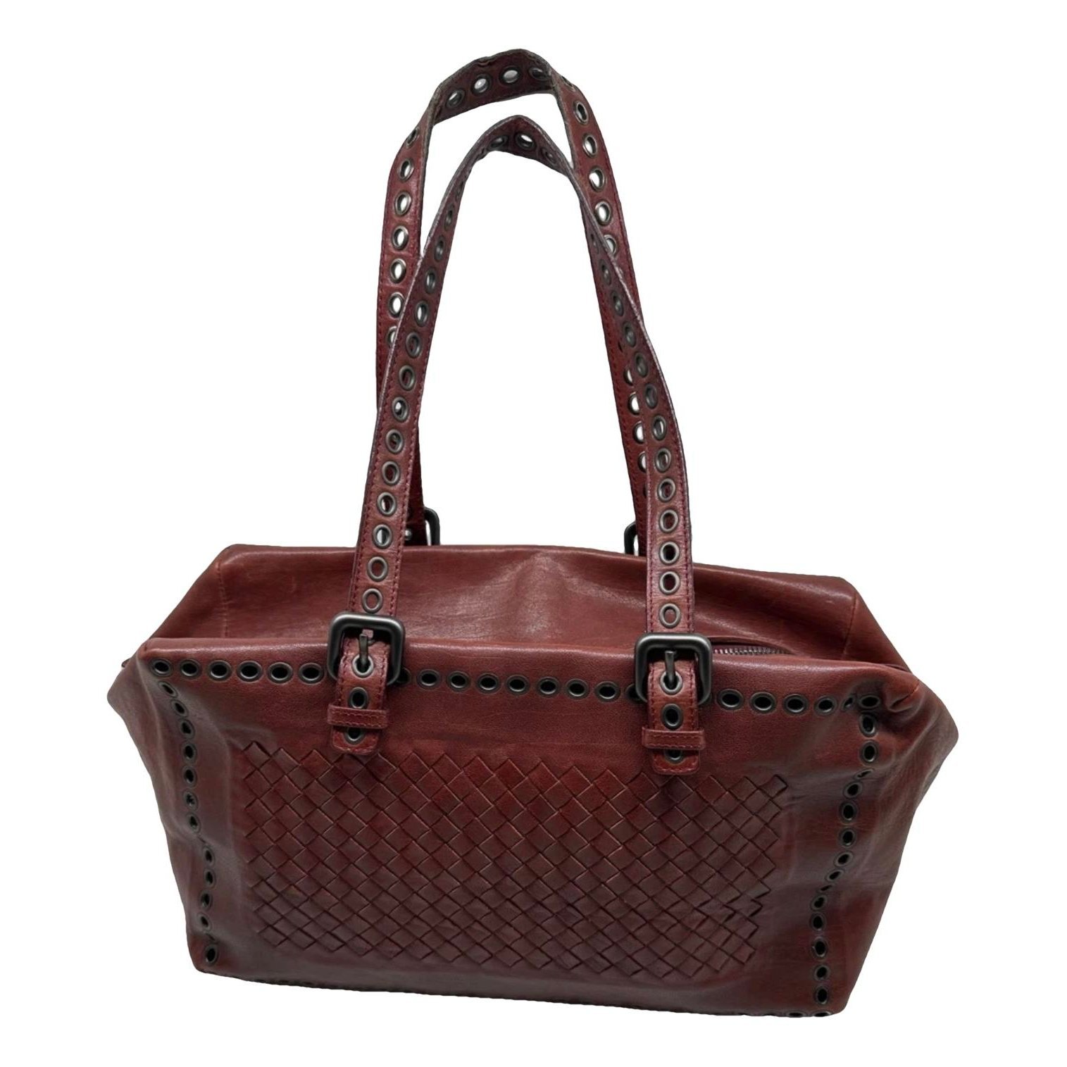 Leather handbag
