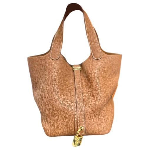 Picotin leather handbag