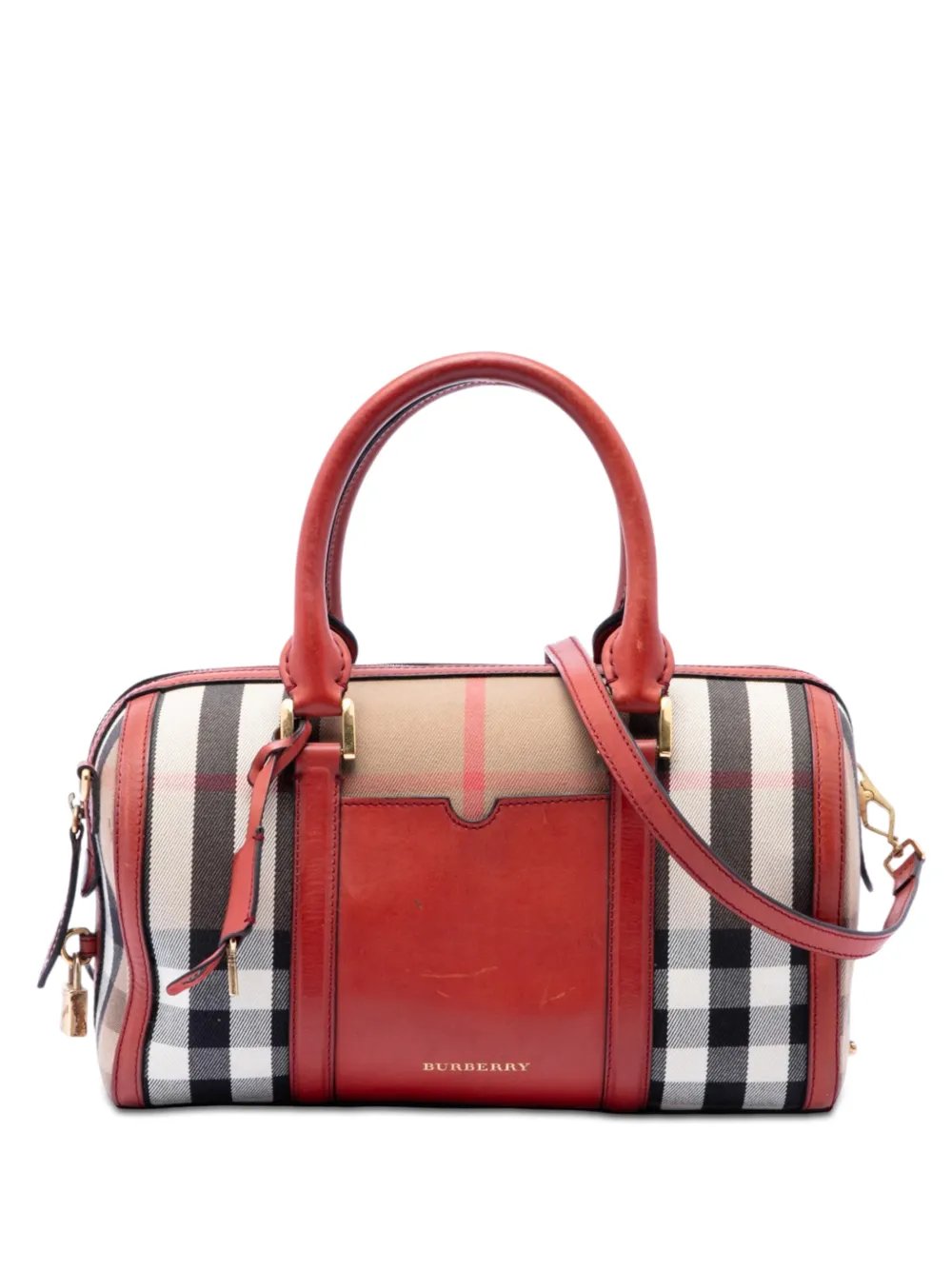 2000-2017 Medium House Check Canvas Sartorial Alchester satchel