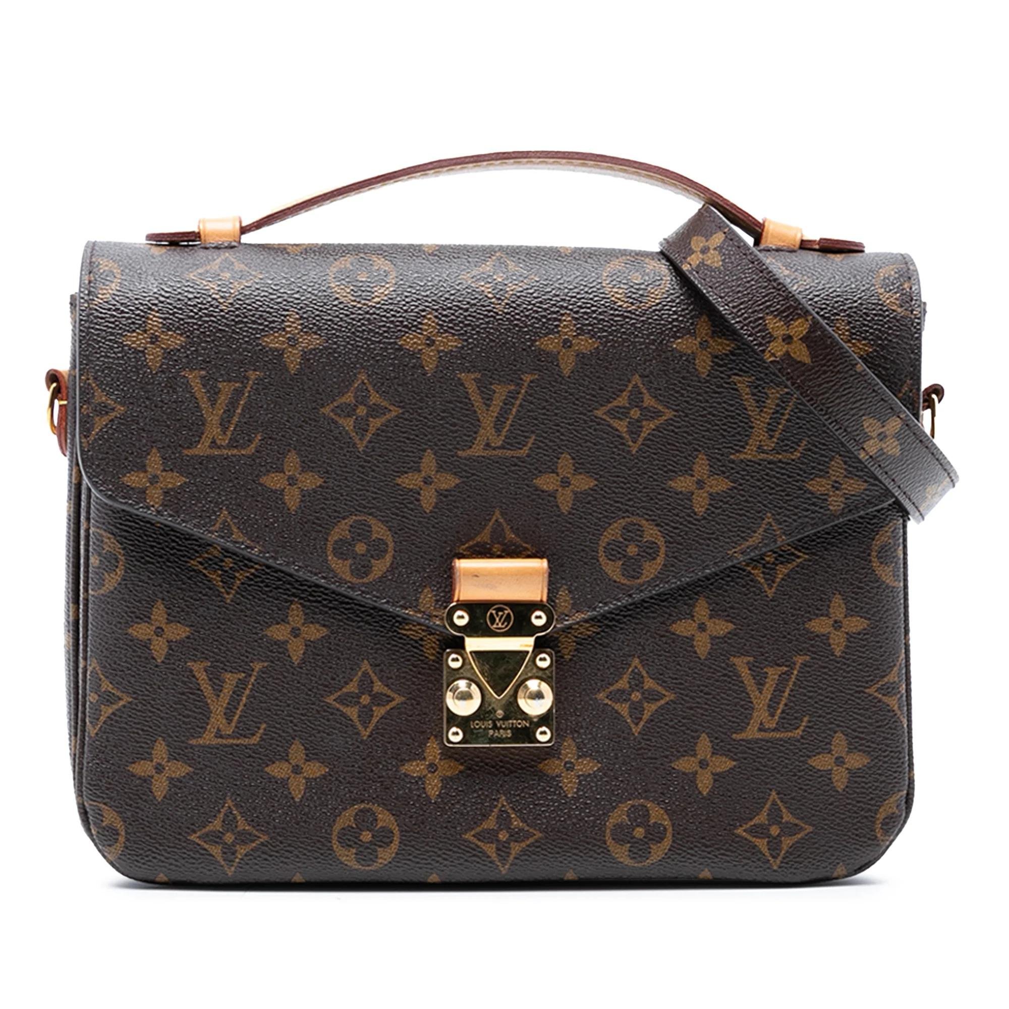 Louis Vuitton Metis leather satchel