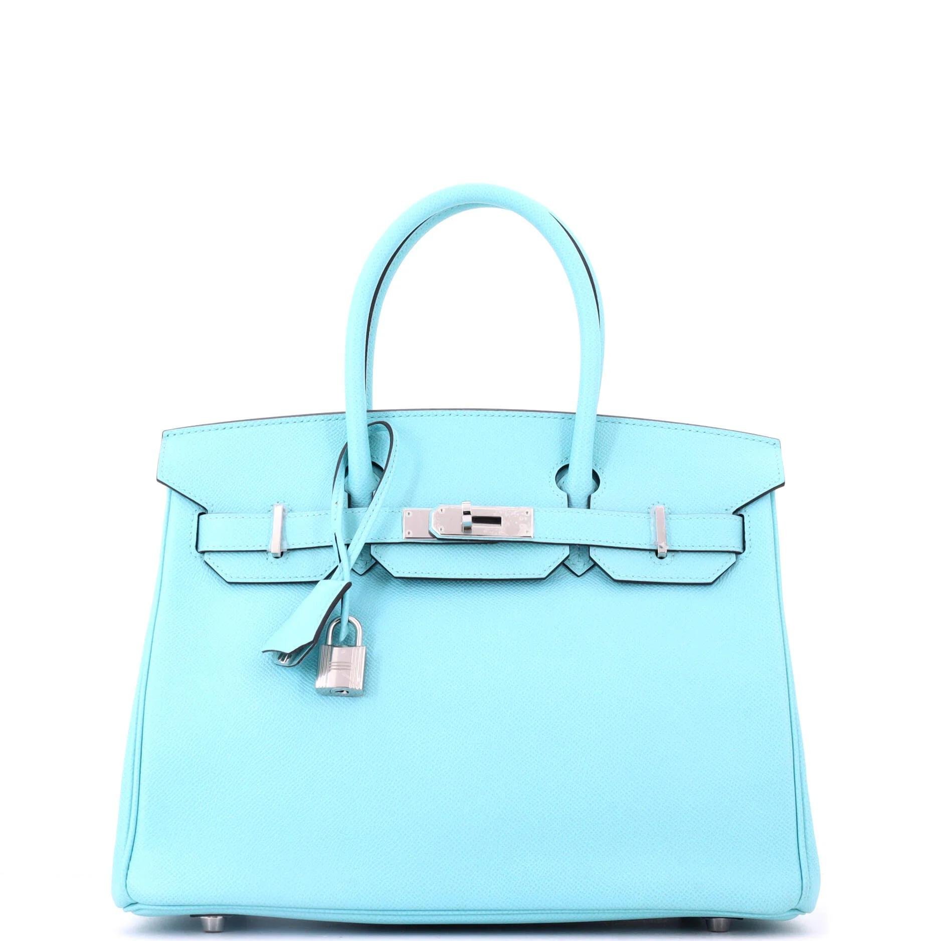Birkin 30 leather handbag