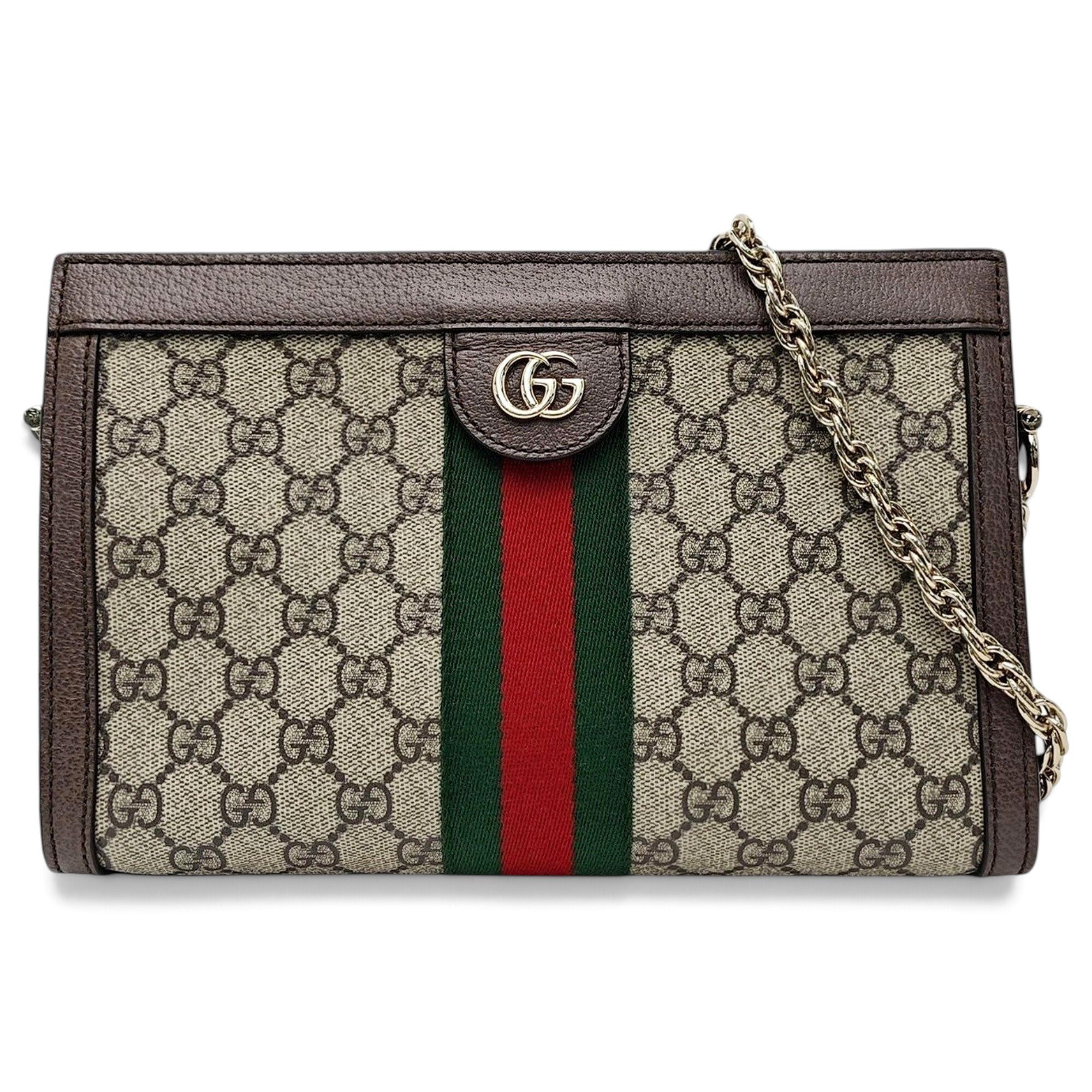 Ophidia leather handbag