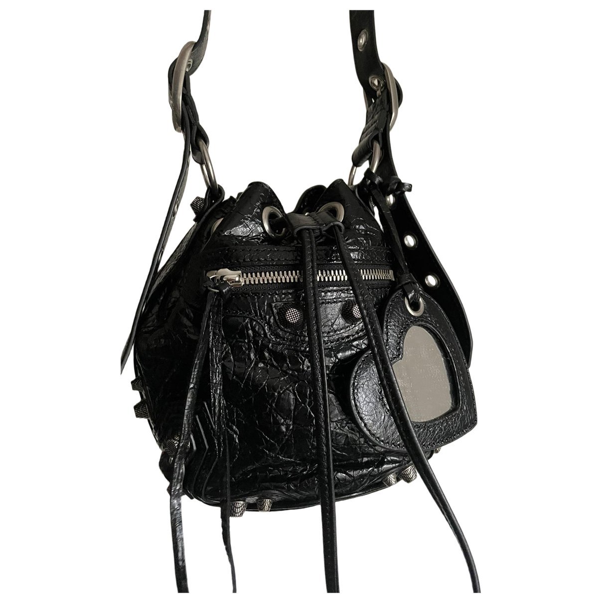 Balenciaga Le Cagole leather crossbody bag