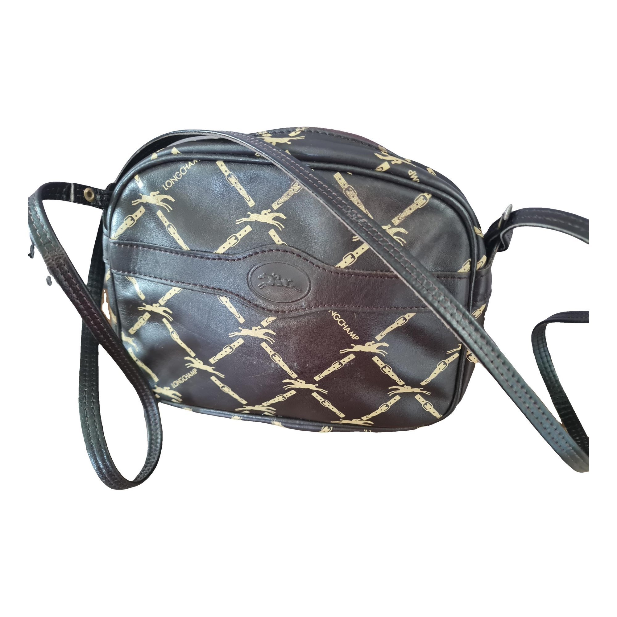 Leather crossbody bag