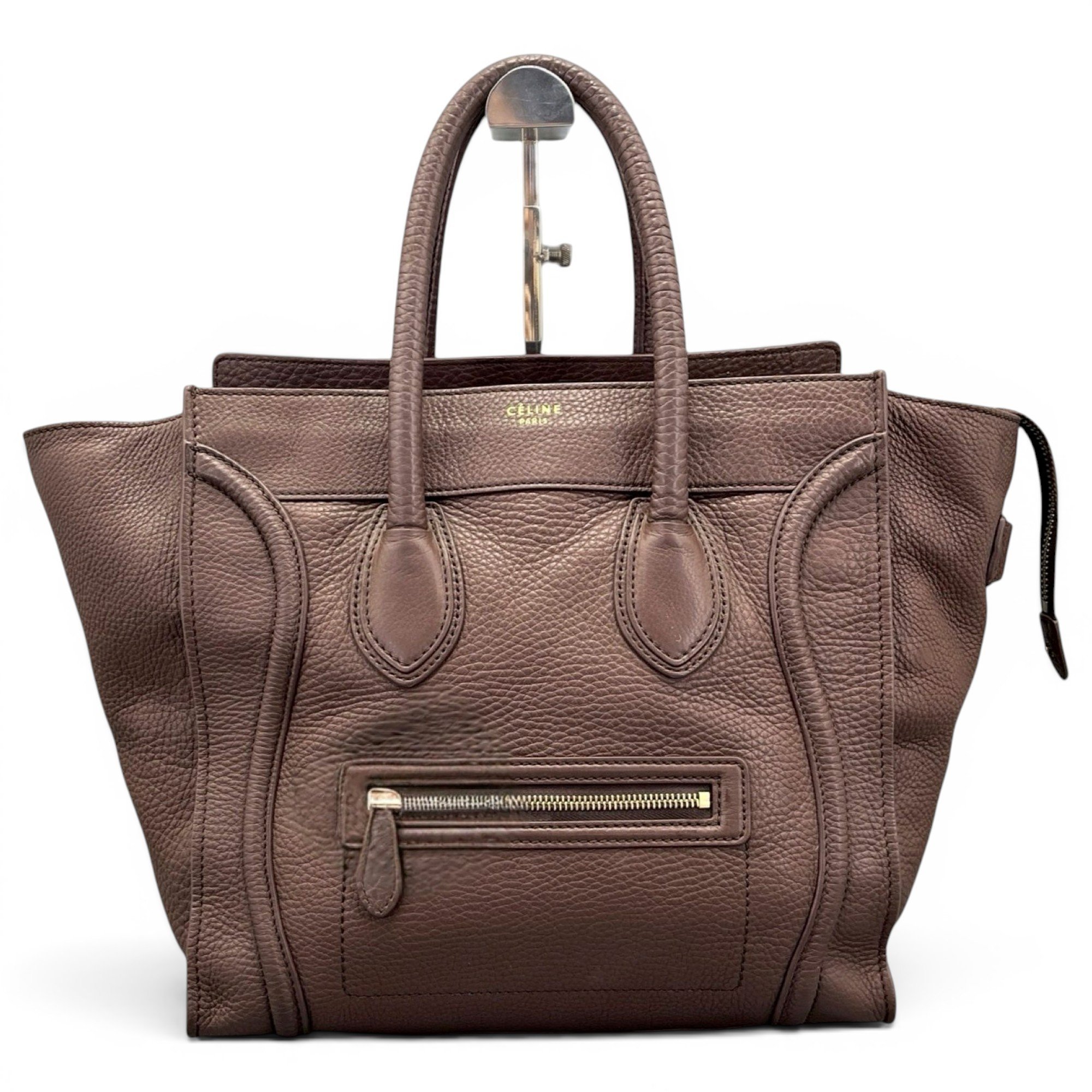 Luggage leather handbag