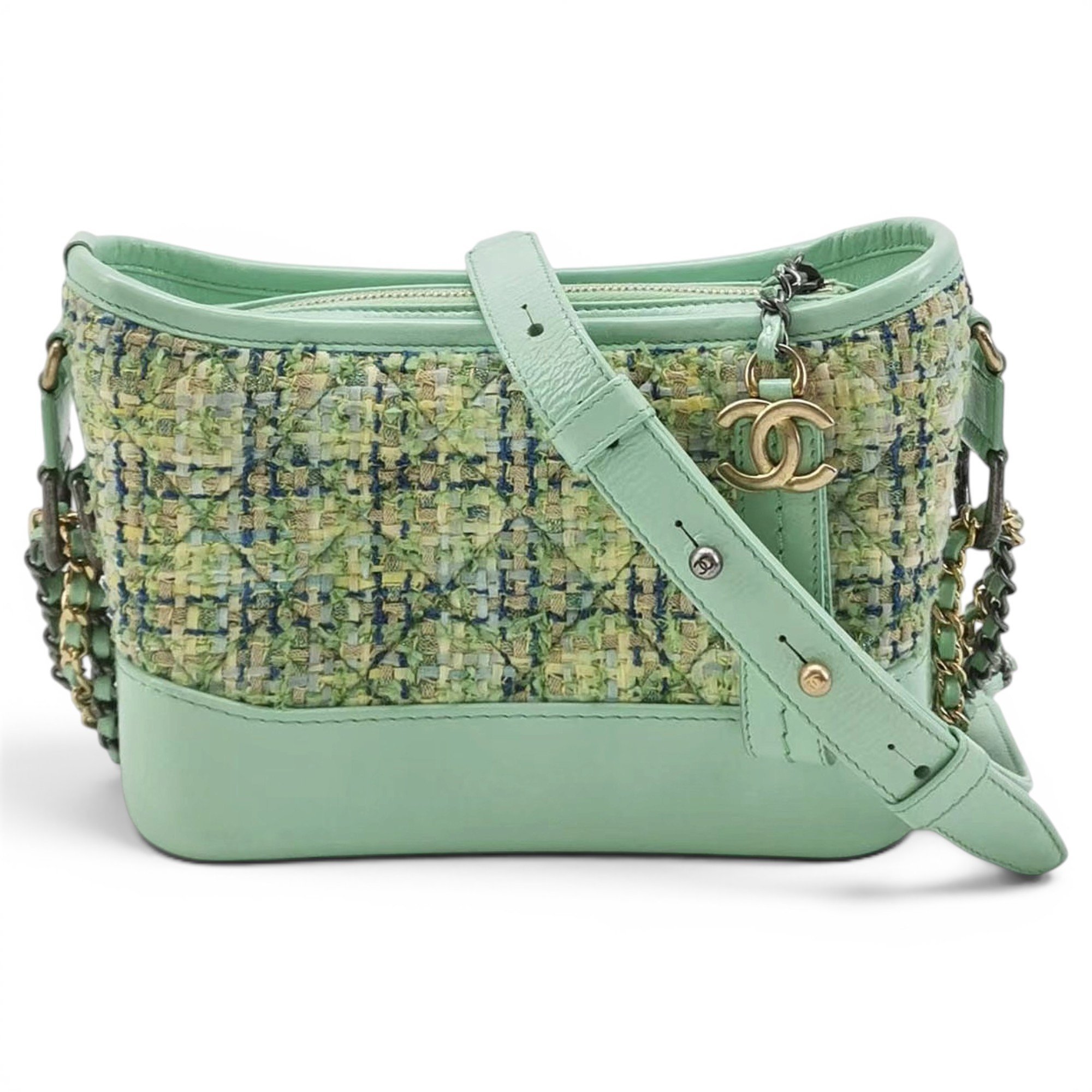 Gabrielle tweed crossbody bag