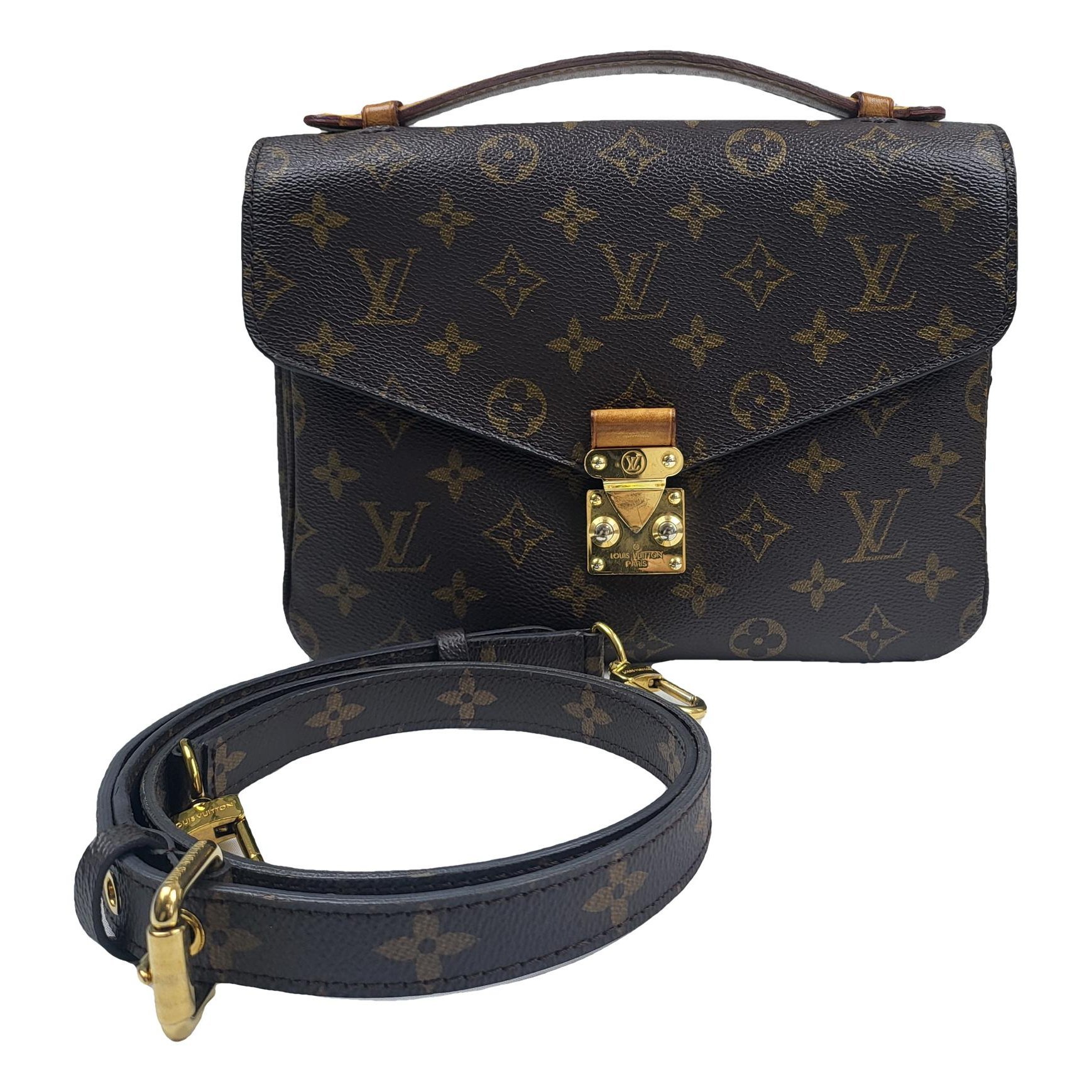 Metis leather handbag