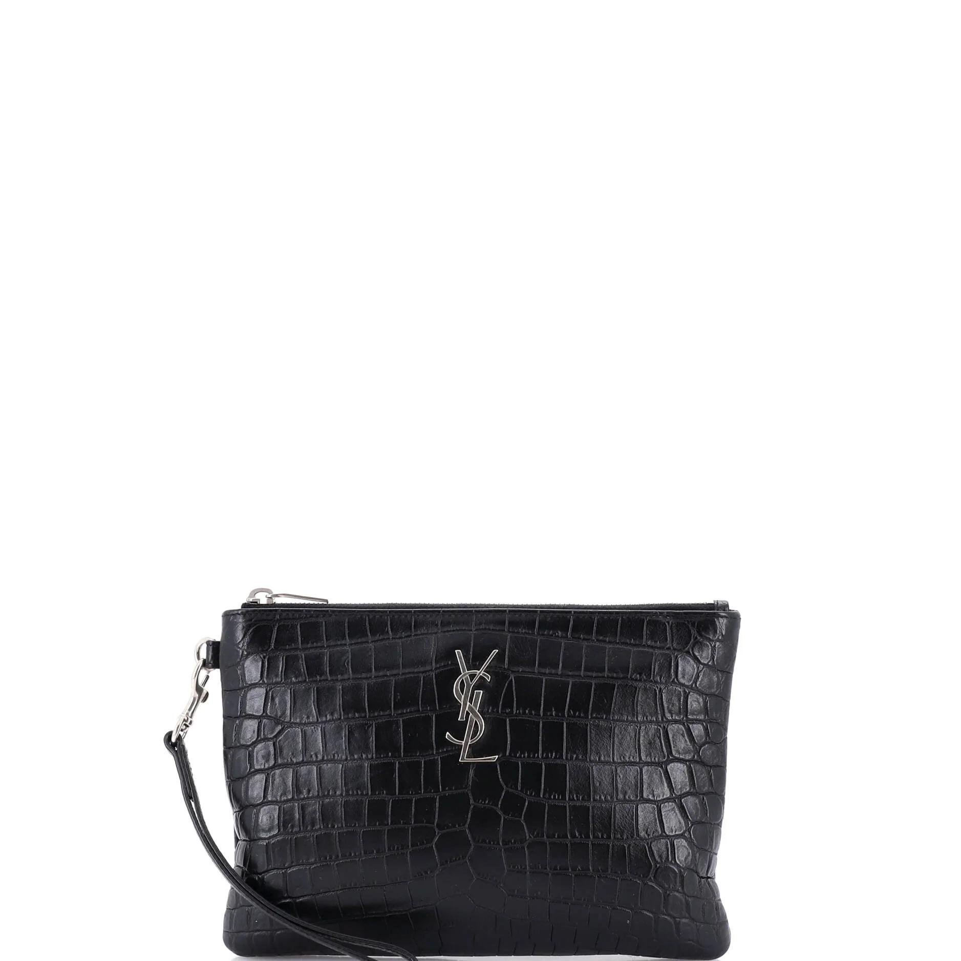 Saint Laurent Leather clutch bag