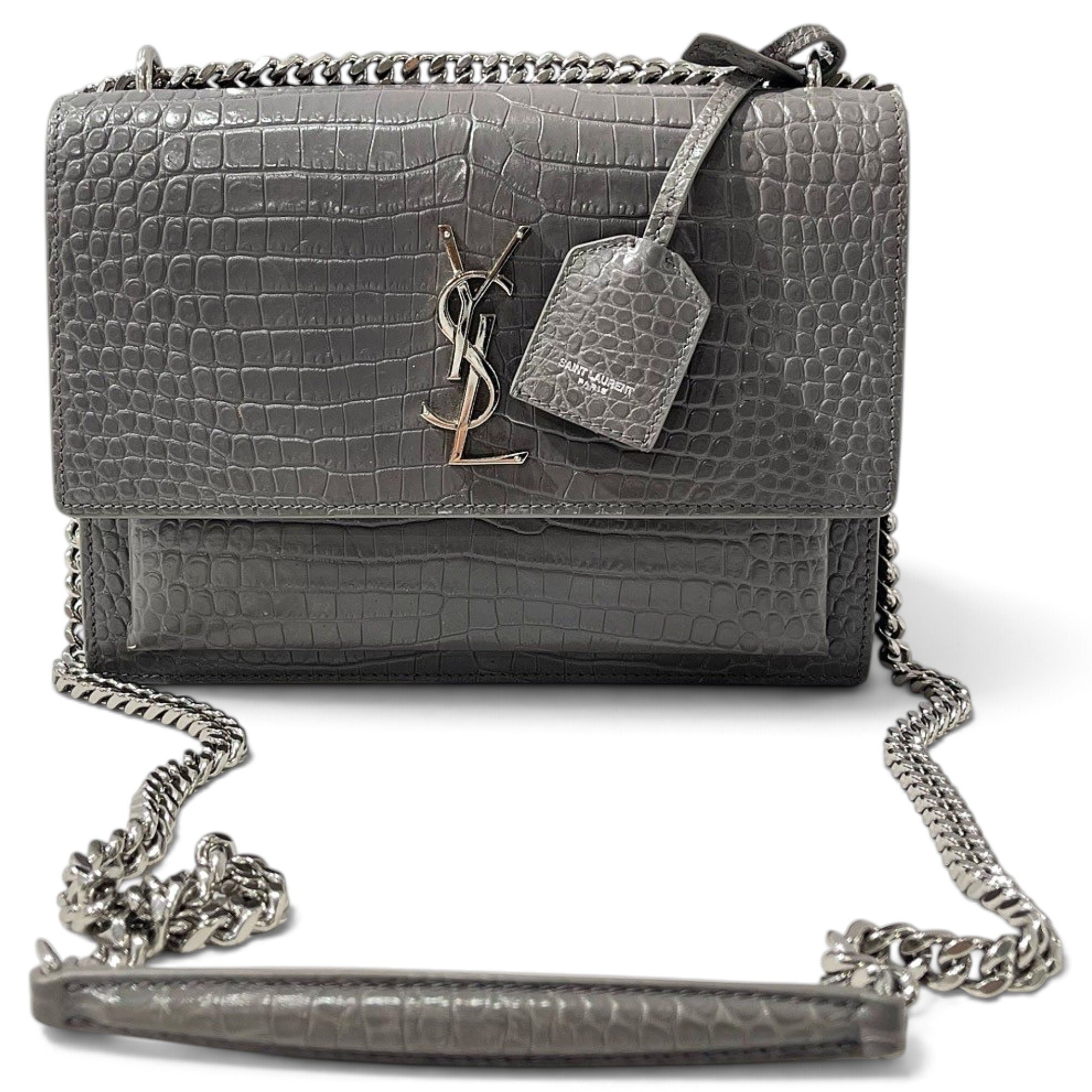 Sunset leather handbag