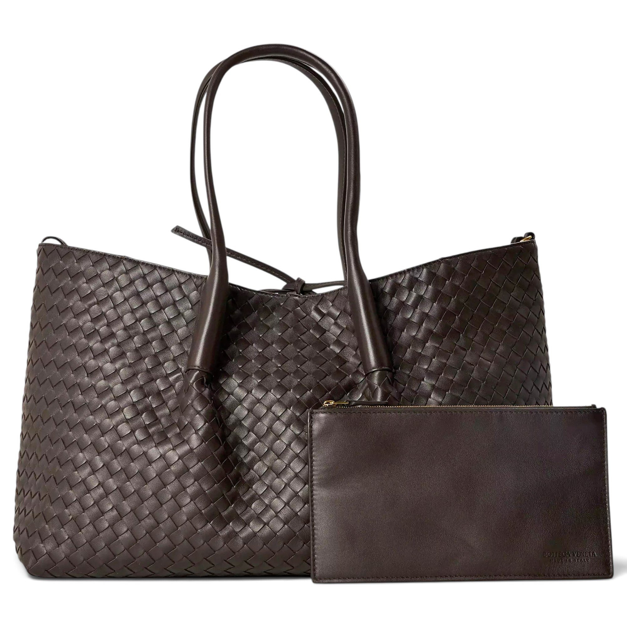 Bottega Veneta Pinacoteca leather handbag