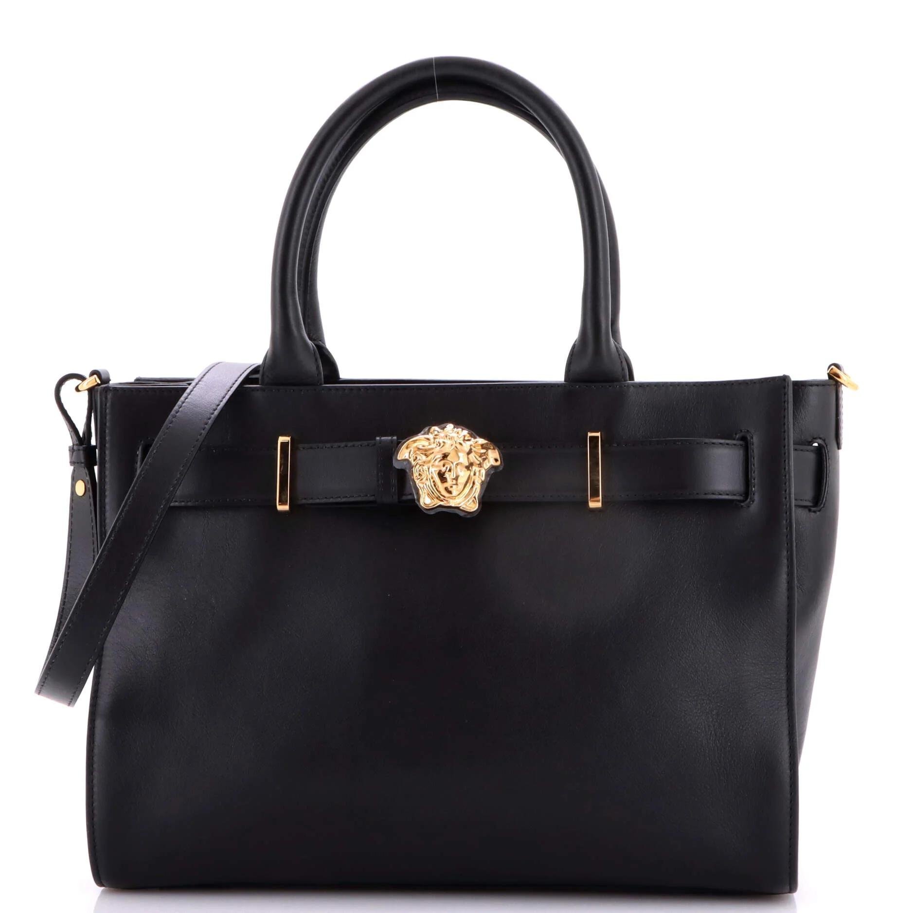 Leather tote