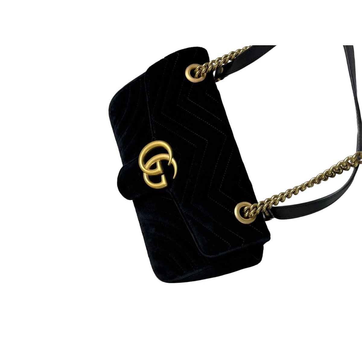 GG Marmont velvet handbag