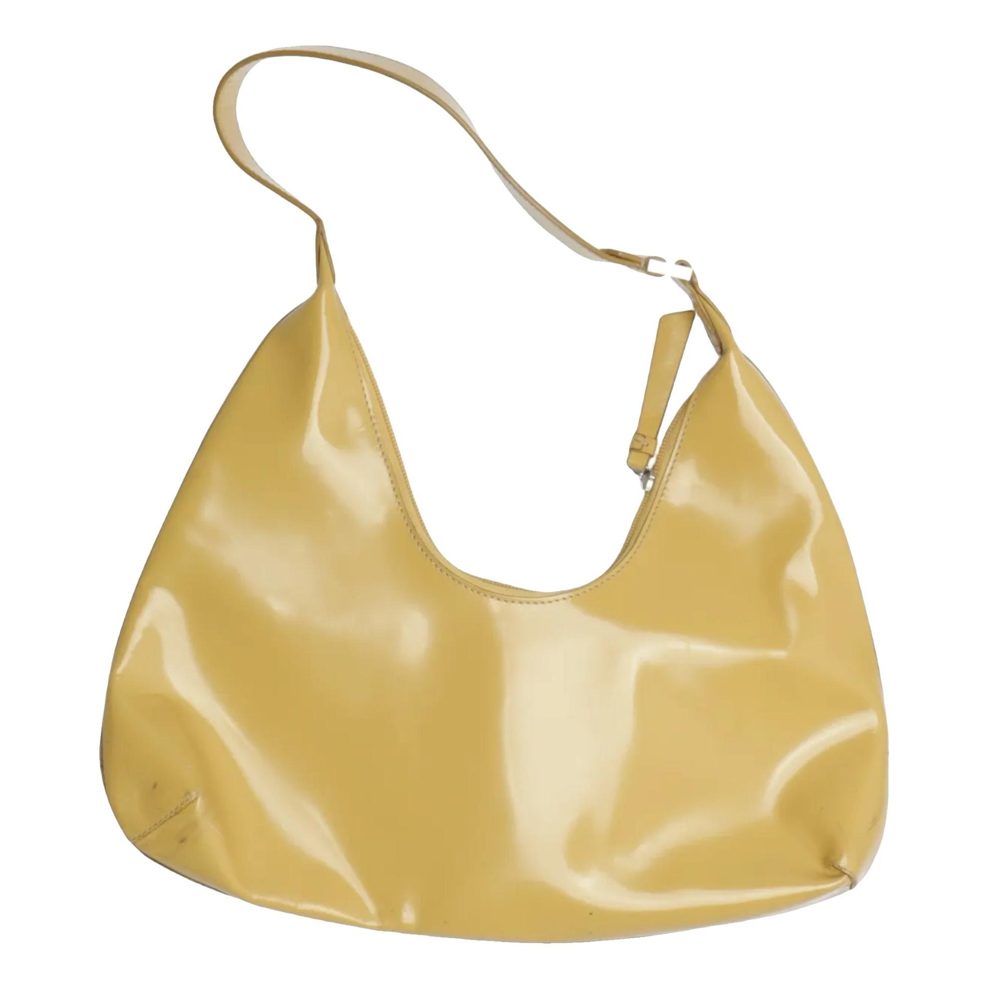 By Far Baby Amber leather handbag
