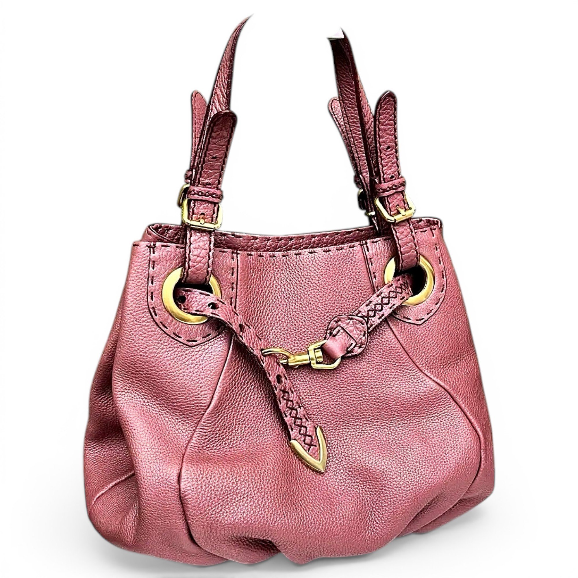 Spy leather handbag
