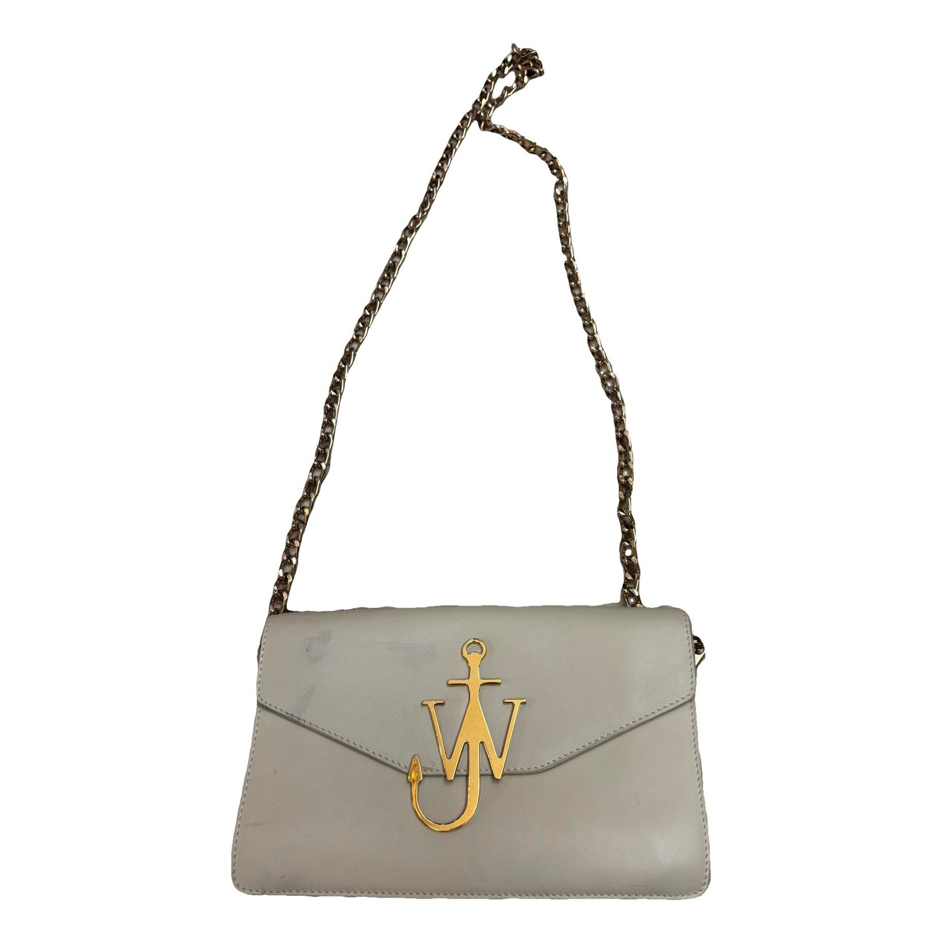 JW Anderson Logo leather crossbody bag