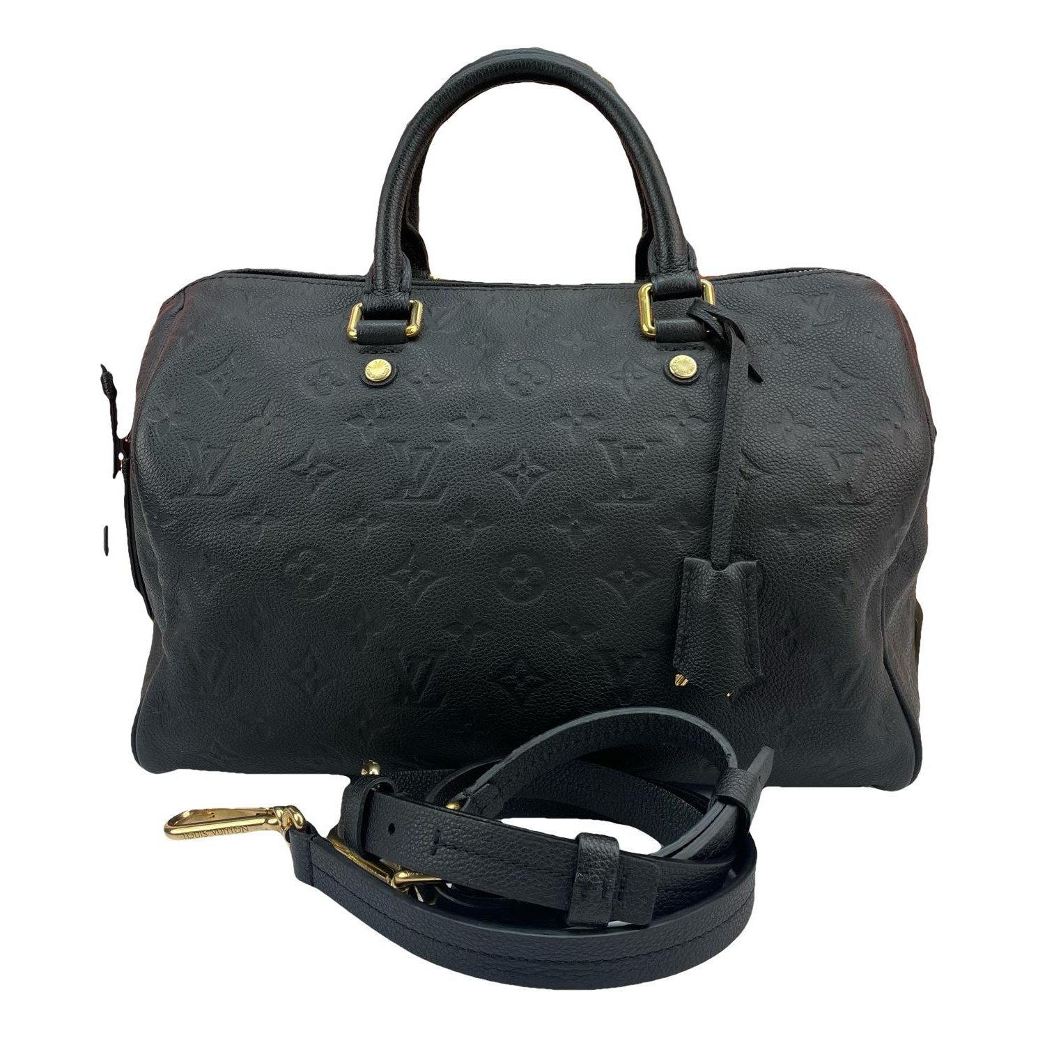 Speedy leather handbag